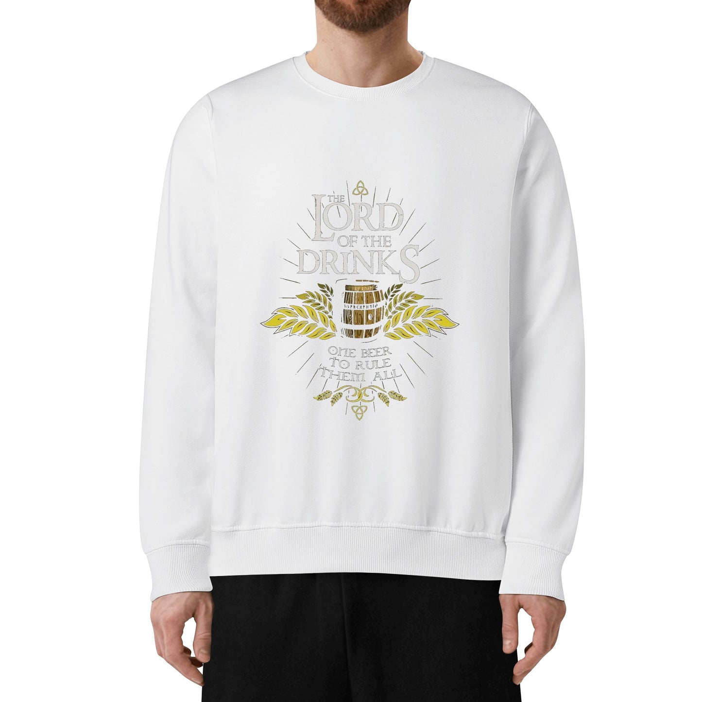 Sweatershirt Cotton the lord of the drinks DrinkandArt