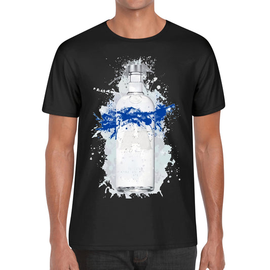 T-Shirt Absolut watercolor DrinkandArt