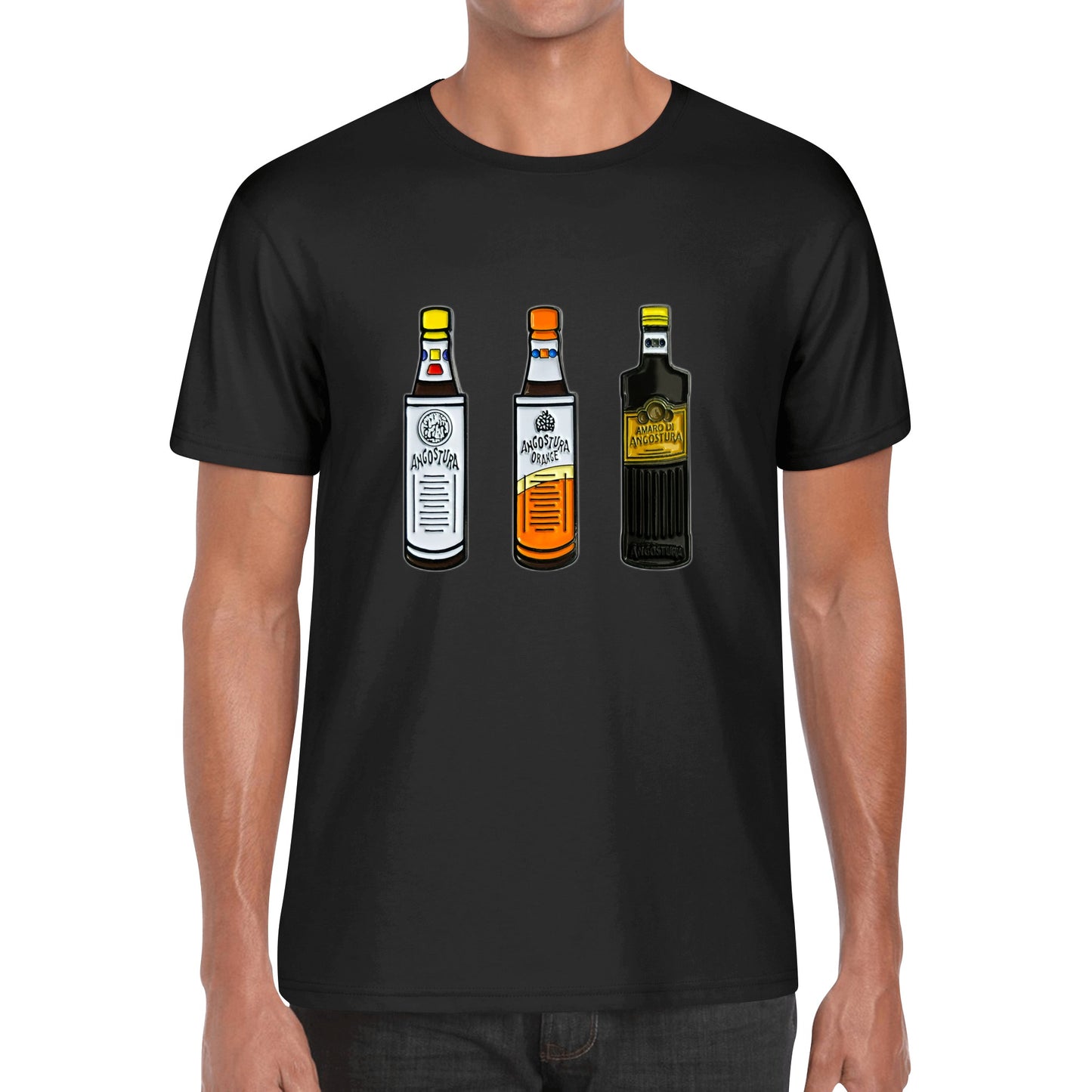 T-Shirt Angostura art DrinkandArt