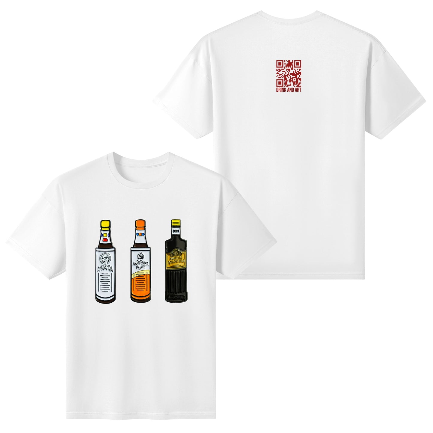 T-Shirt Angostura art DrinkandArt