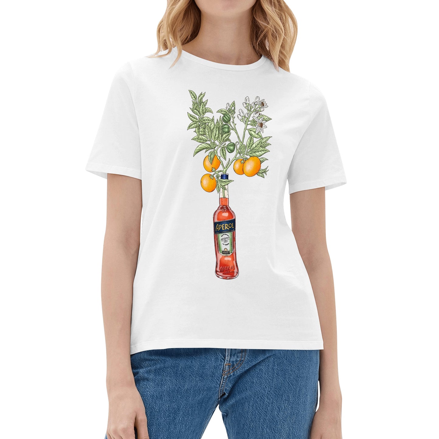 T-Shirt Aperol orange tree DrinkandArt