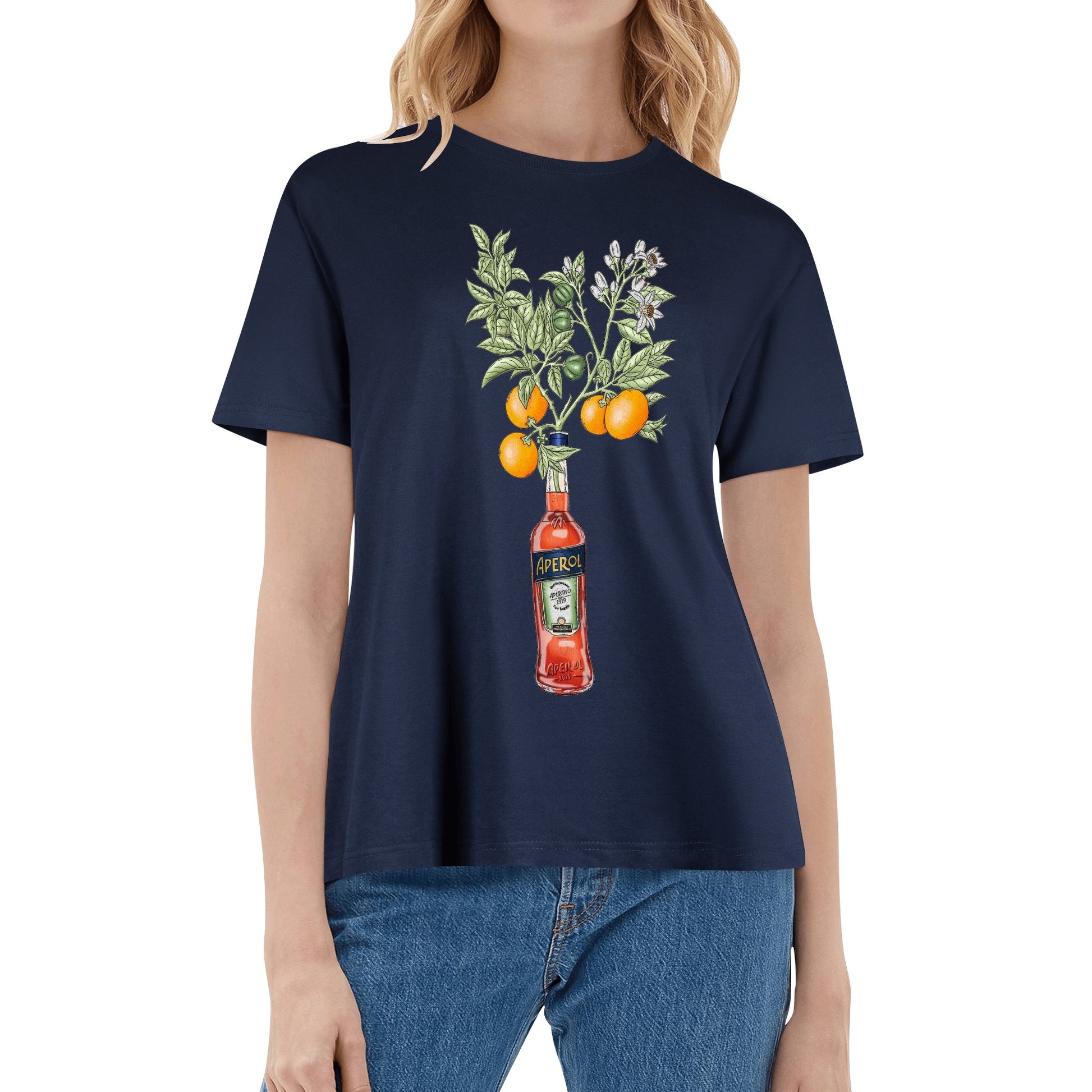 T-Shirt Aperol orange tree DrinkandArt