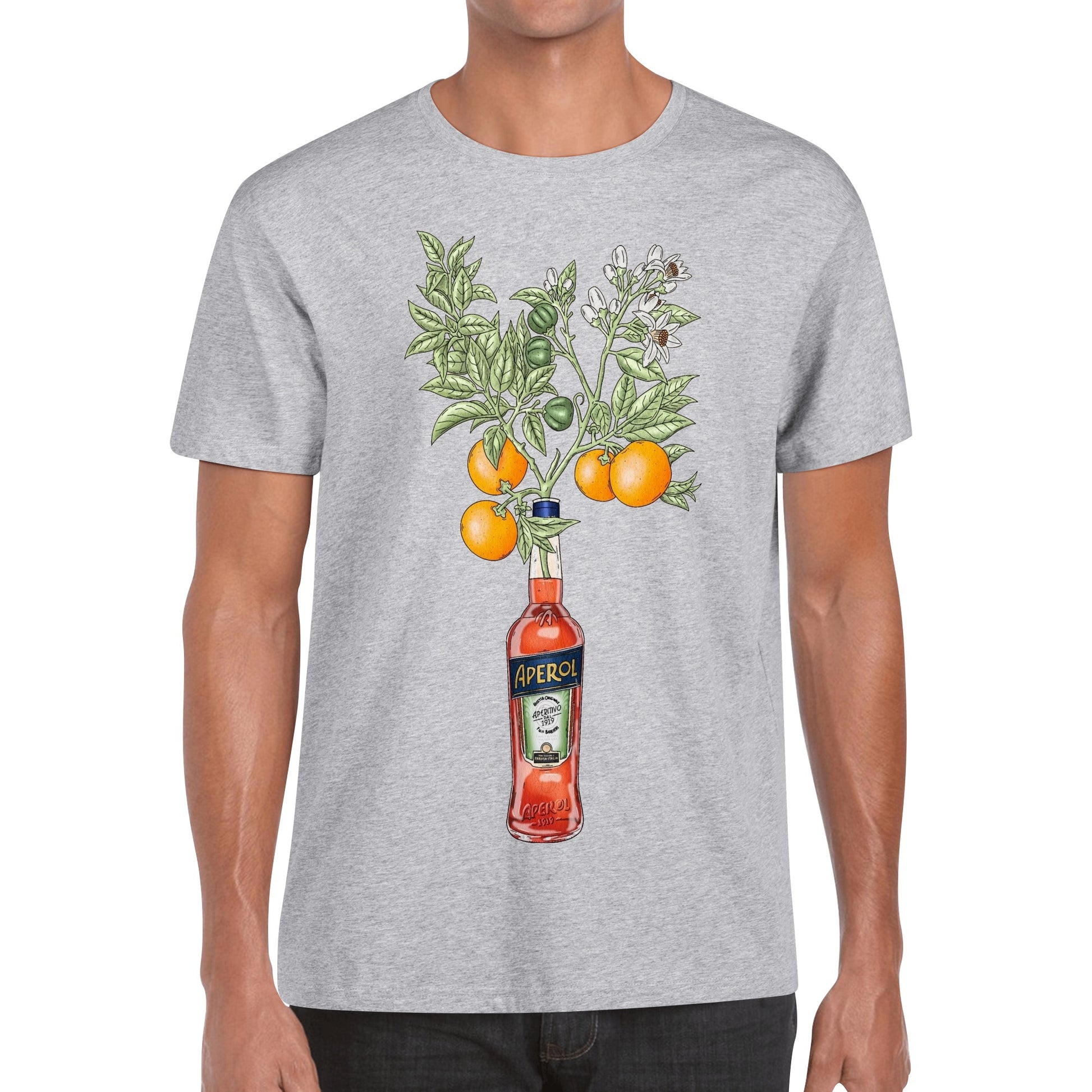 T-Shirt Aperol orange tree DrinkandArt