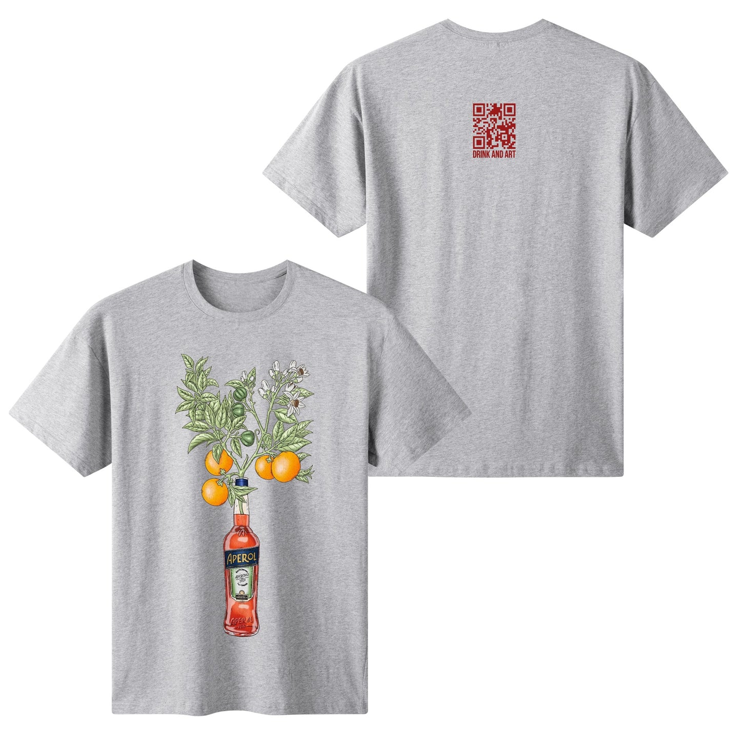 T-Shirt Aperol orange tree DrinkandArt