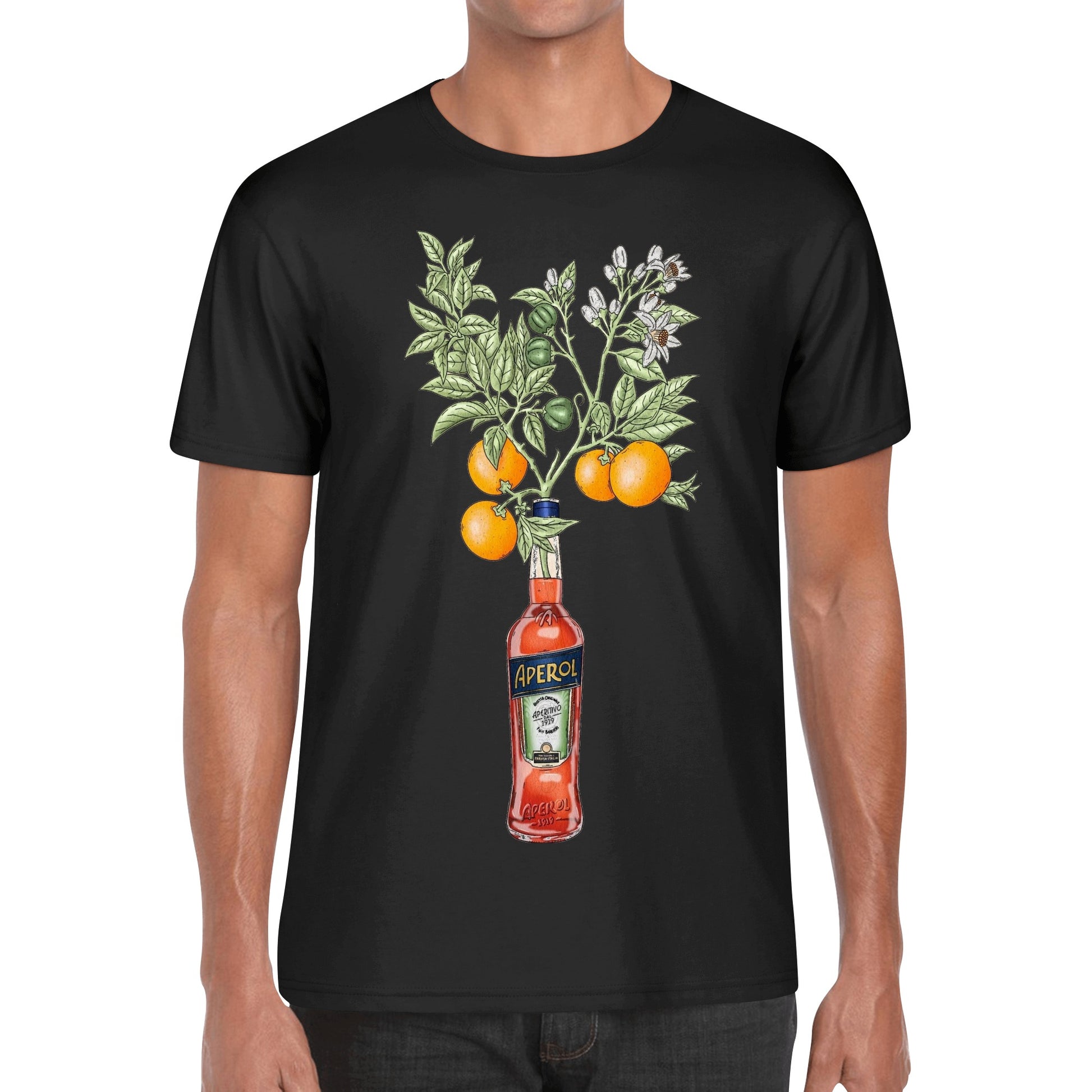 T-Shirt Aperol orange tree DrinkandArt