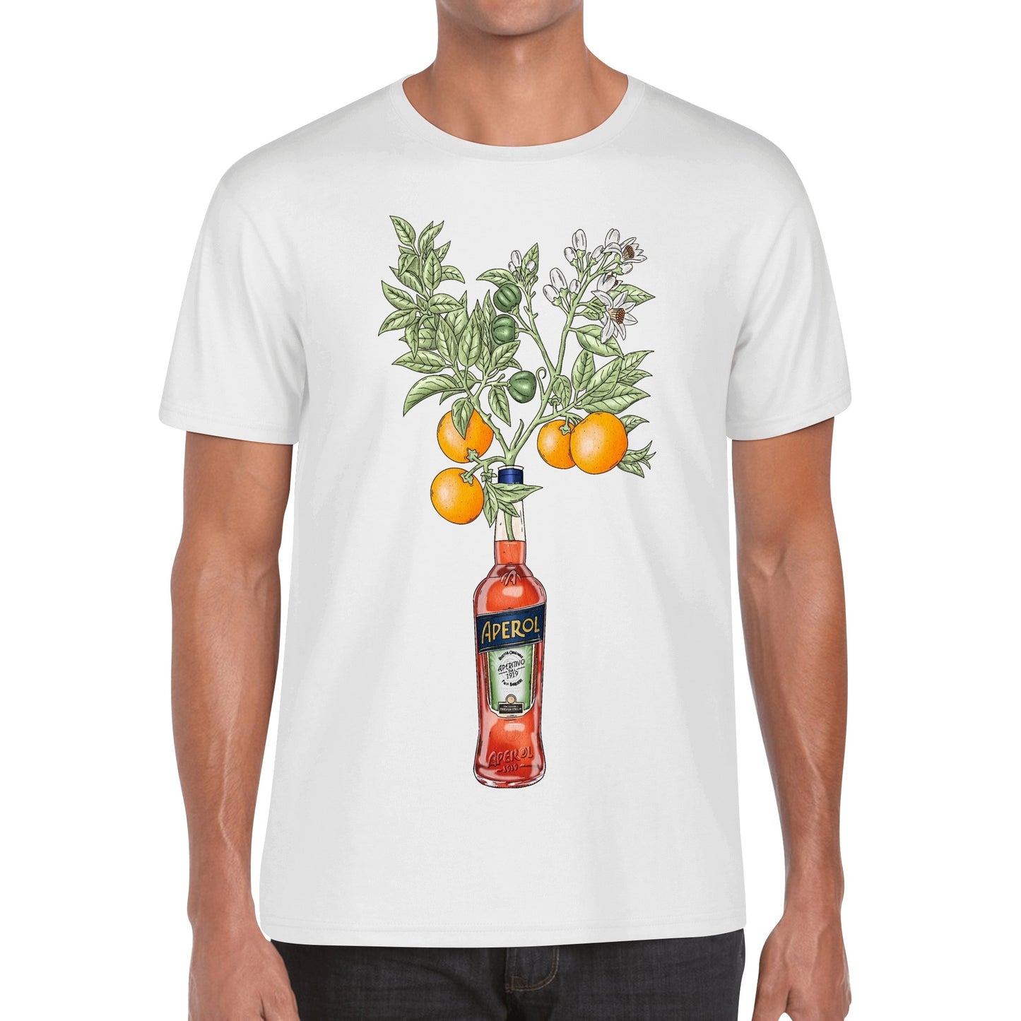 T-Shirt Aperol orange tree DrinkandArt