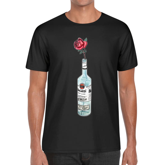 T-Shirt Bacardi floral art DrinkandArt