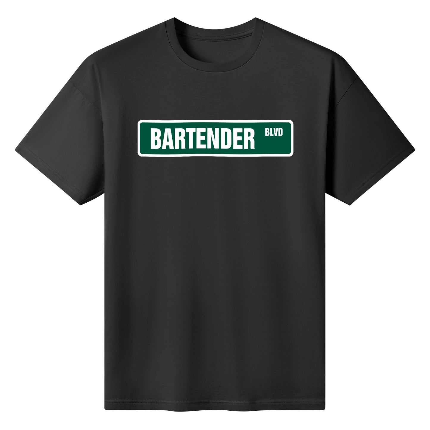 T-Shirt Bartender signpost DrinkandArt