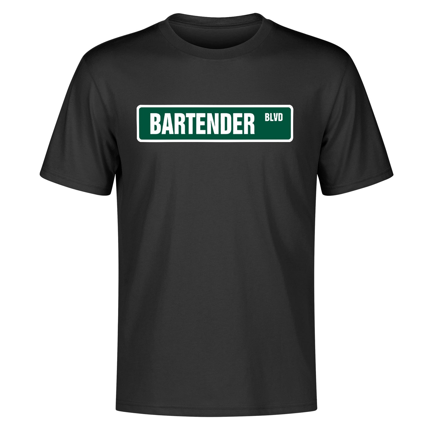 T-Shirt Bartender signpost DrinkandArt