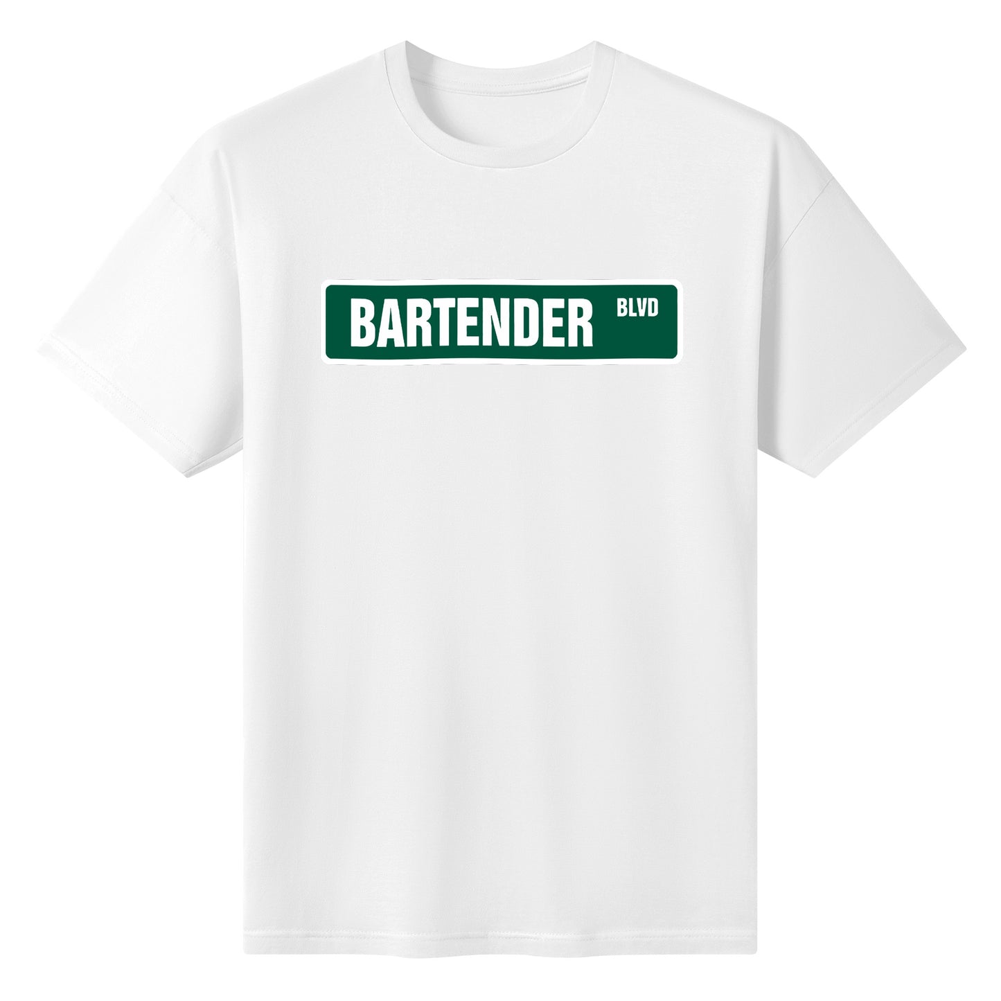 T-Shirt Bartender signpost DrinkandArt