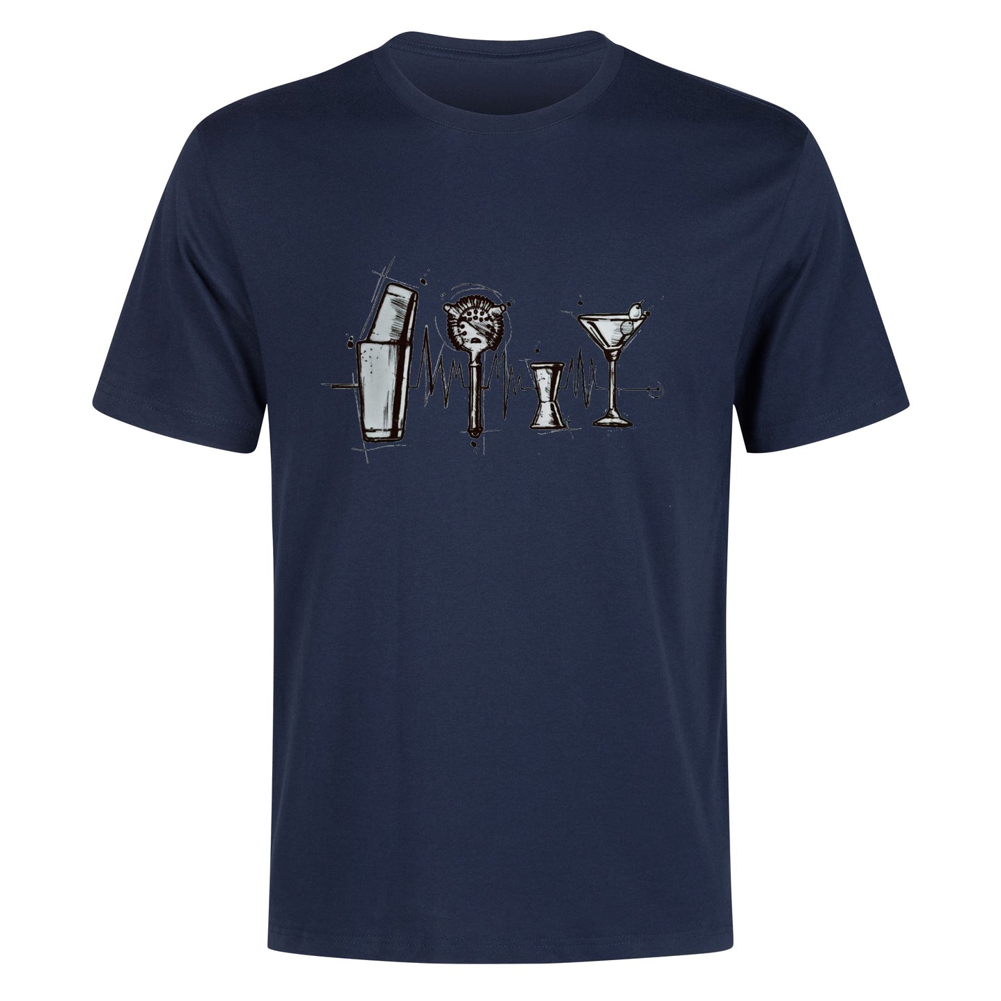 T-Shirt Barware drawing DrinkandArt