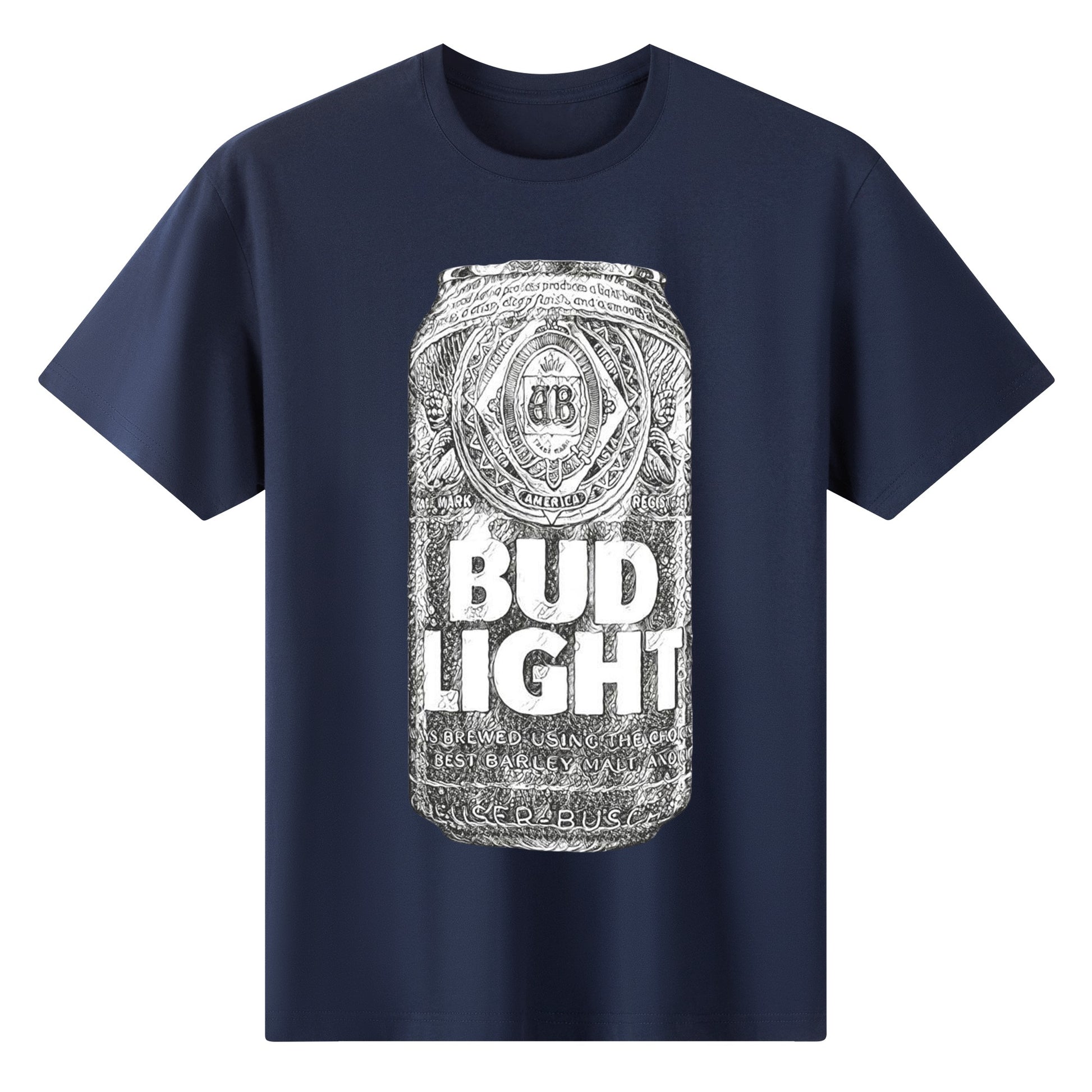 T-Shirt Bud Light illustration DrinkandArt