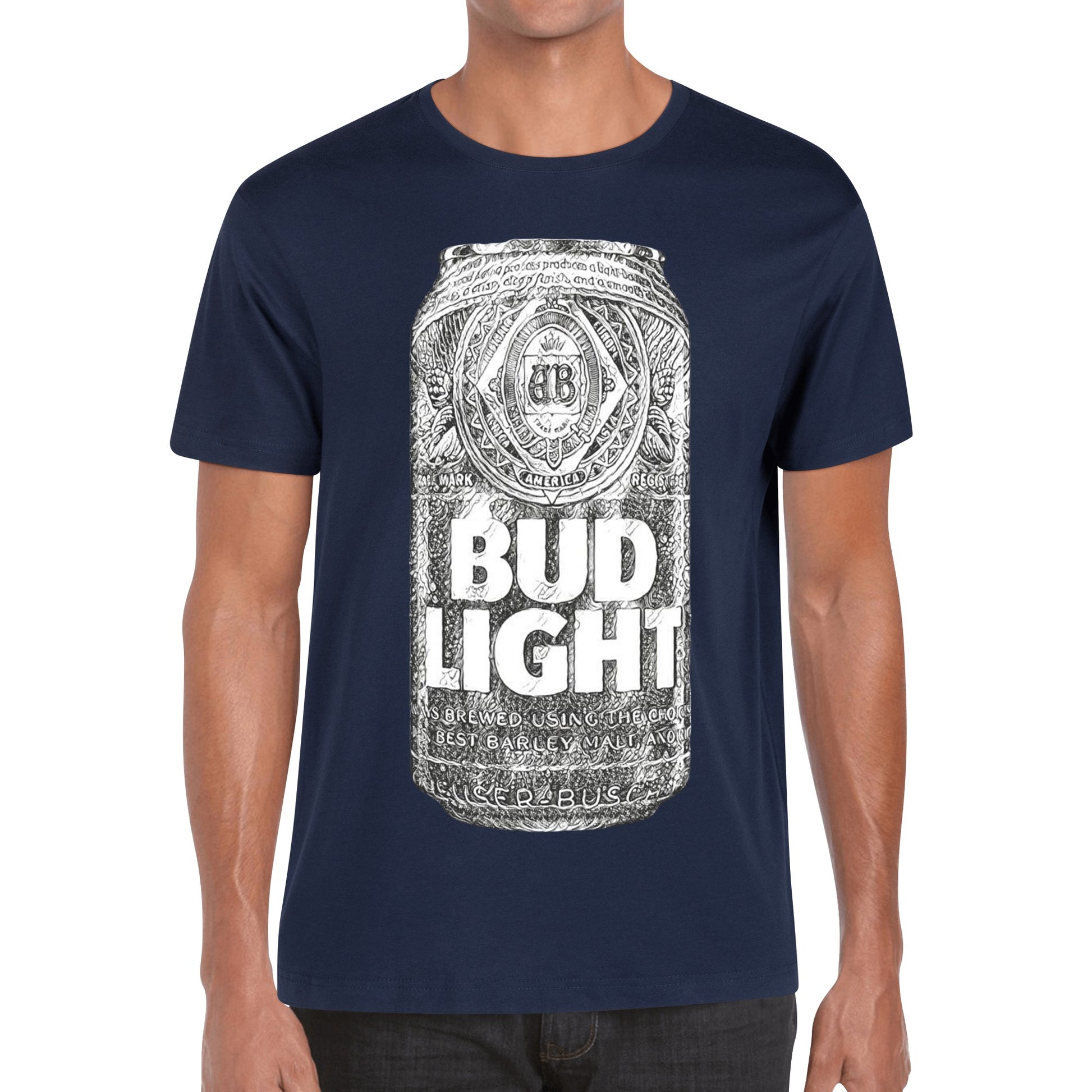 T-Shirt Bud Light illustration DrinkandArt