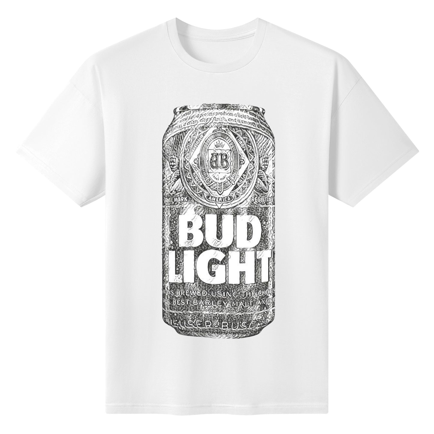 T-Shirt Bud Light illustration DrinkandArt