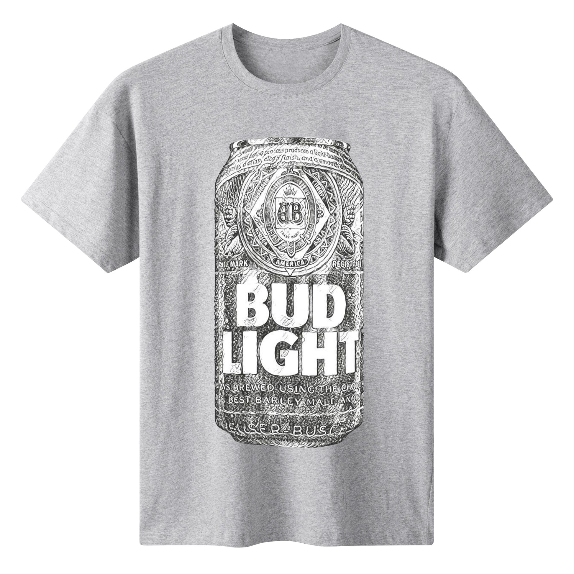 T-Shirt Bud Light illustration DrinkandArt