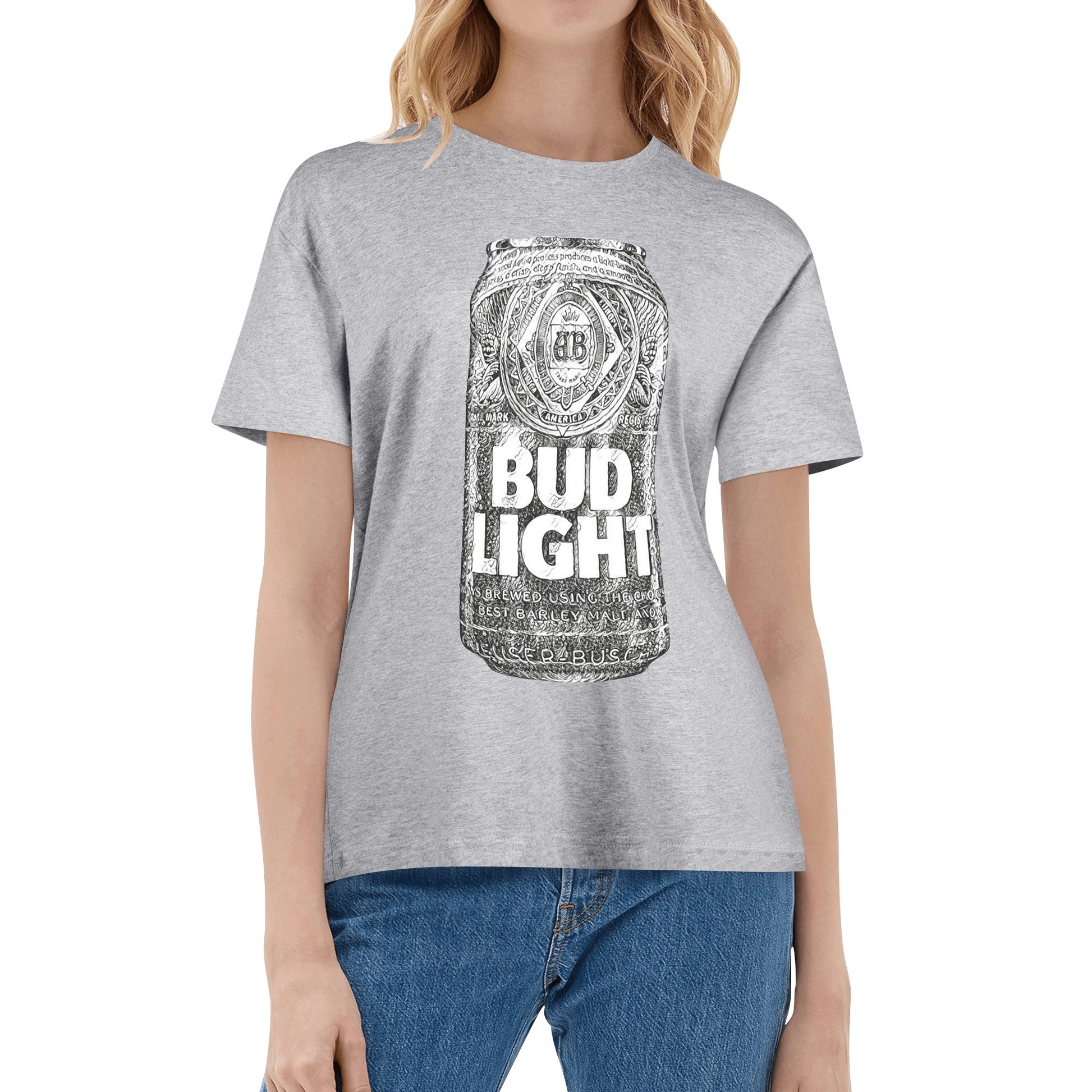 T-Shirt Bud Light illustration DrinkandArt