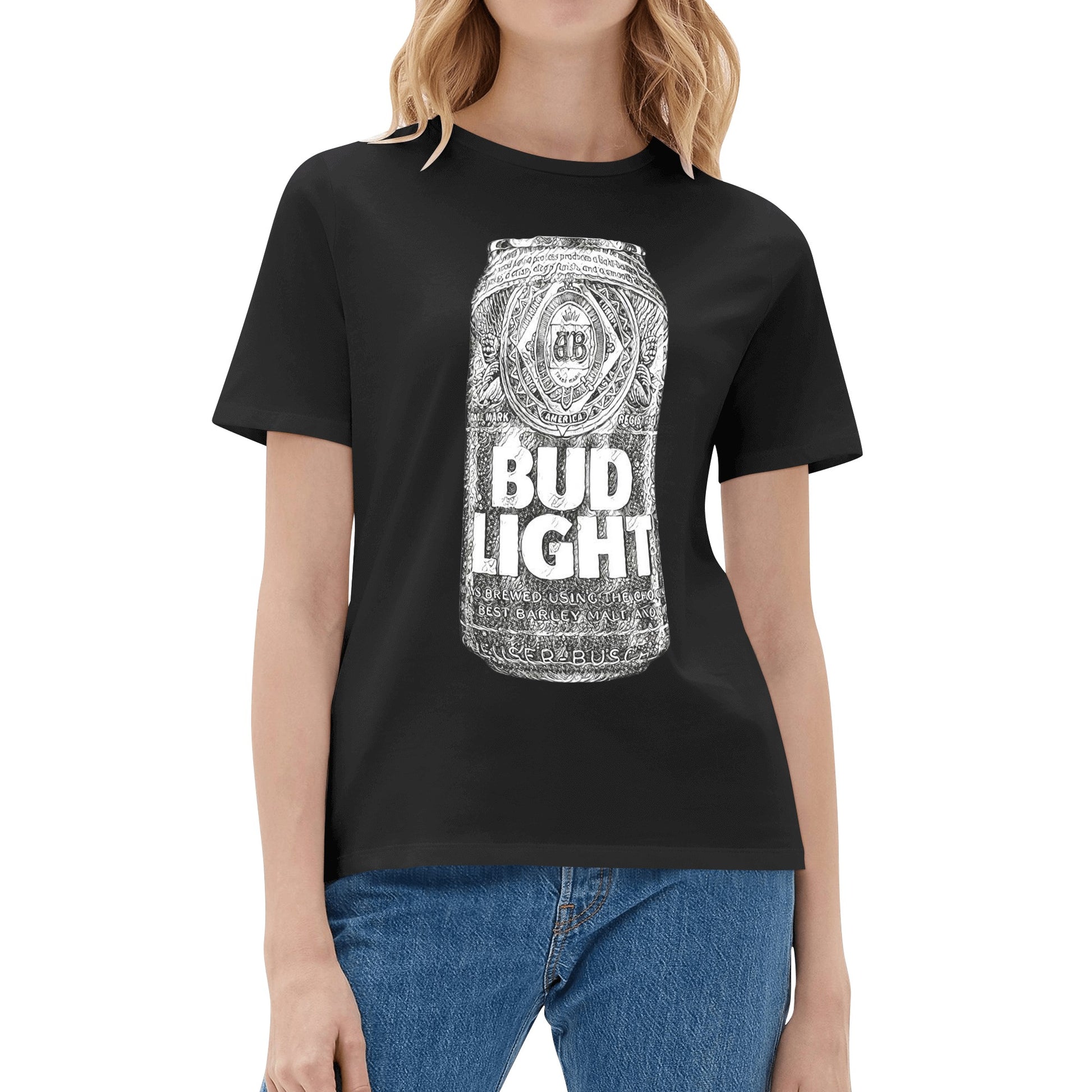 T-Shirt Bud Light illustration DrinkandArt