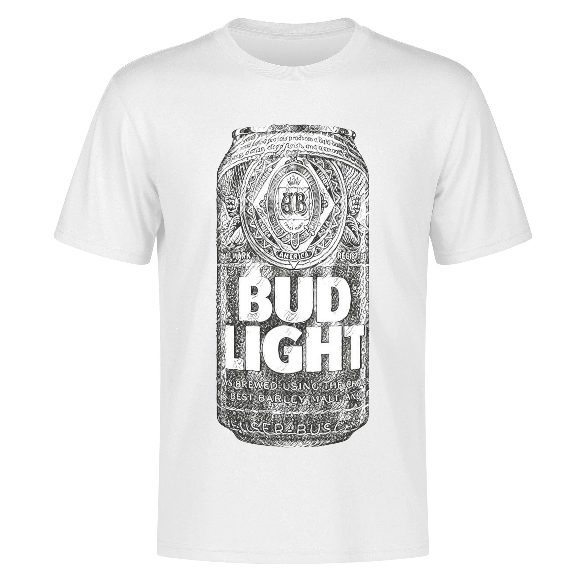 T-Shirt Bud Light illustration DrinkandArt