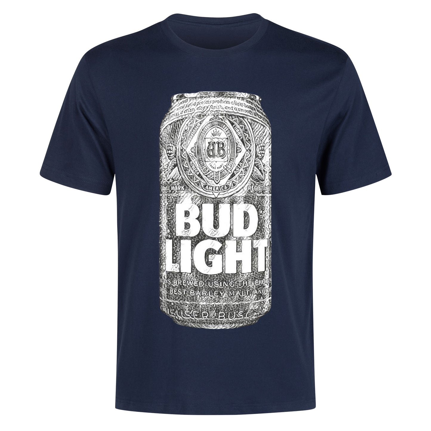 T-Shirt Bud Light illustration DrinkandArt