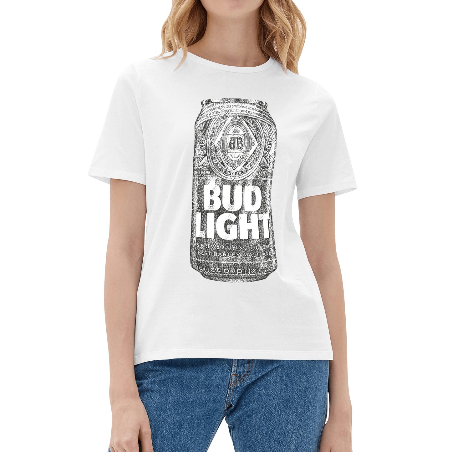 T-Shirt Bud Light illustration DrinkandArt