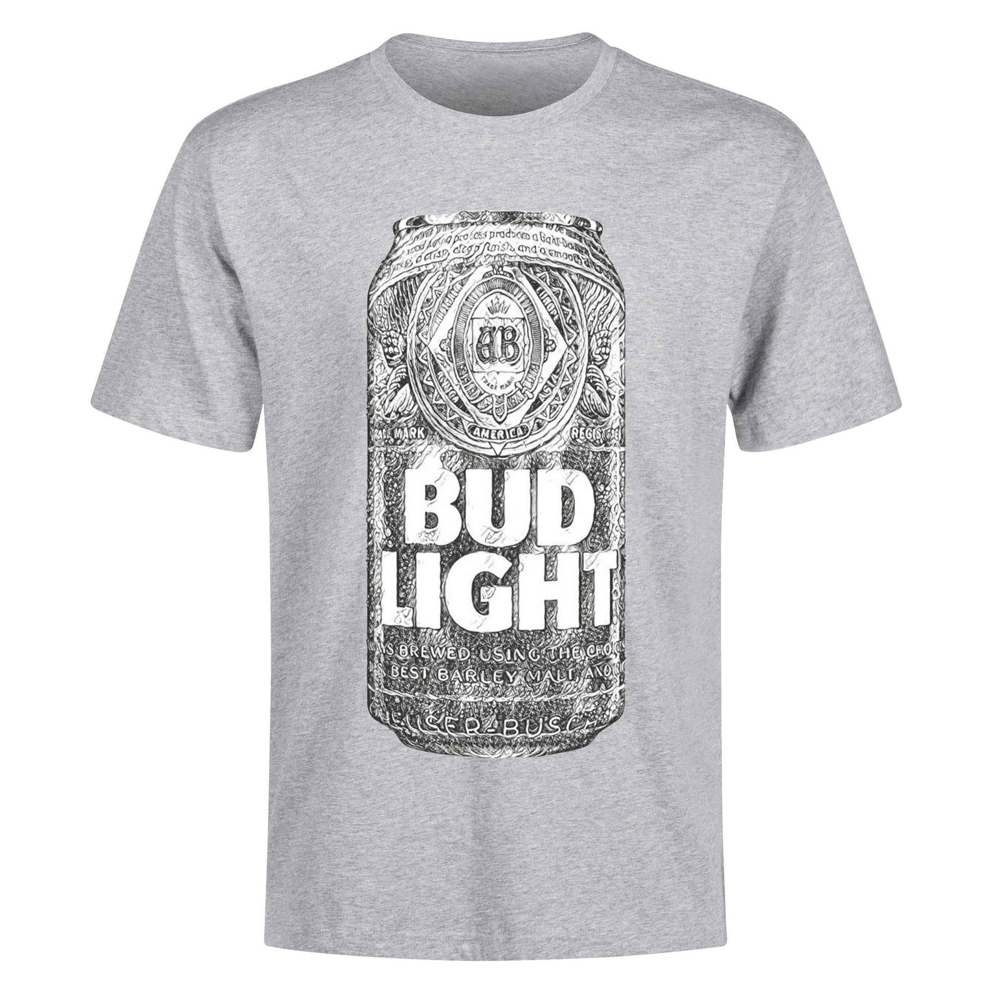 T-Shirt Bud Light illustration DrinkandArt