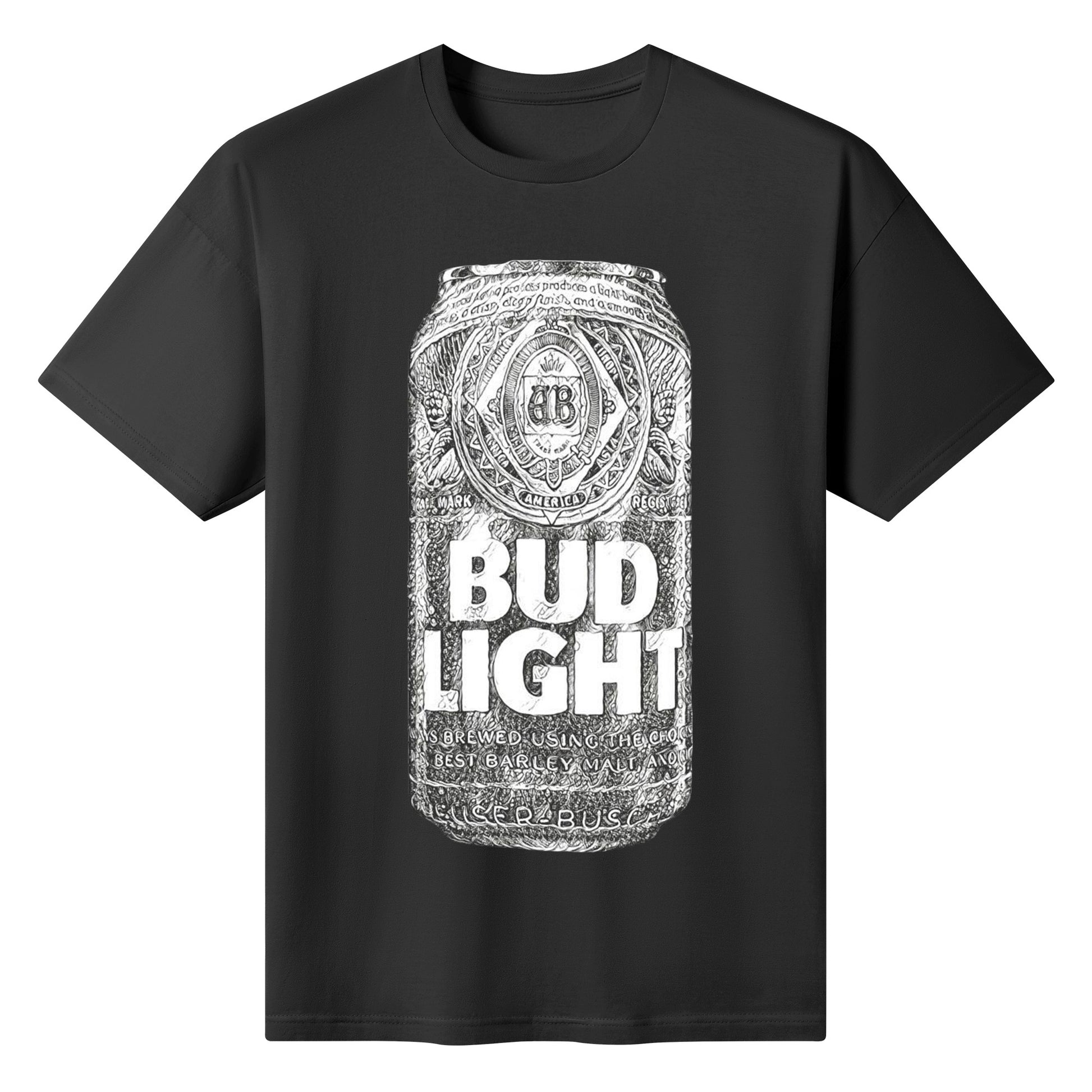 T-Shirt Bud Light illustration DrinkandArt