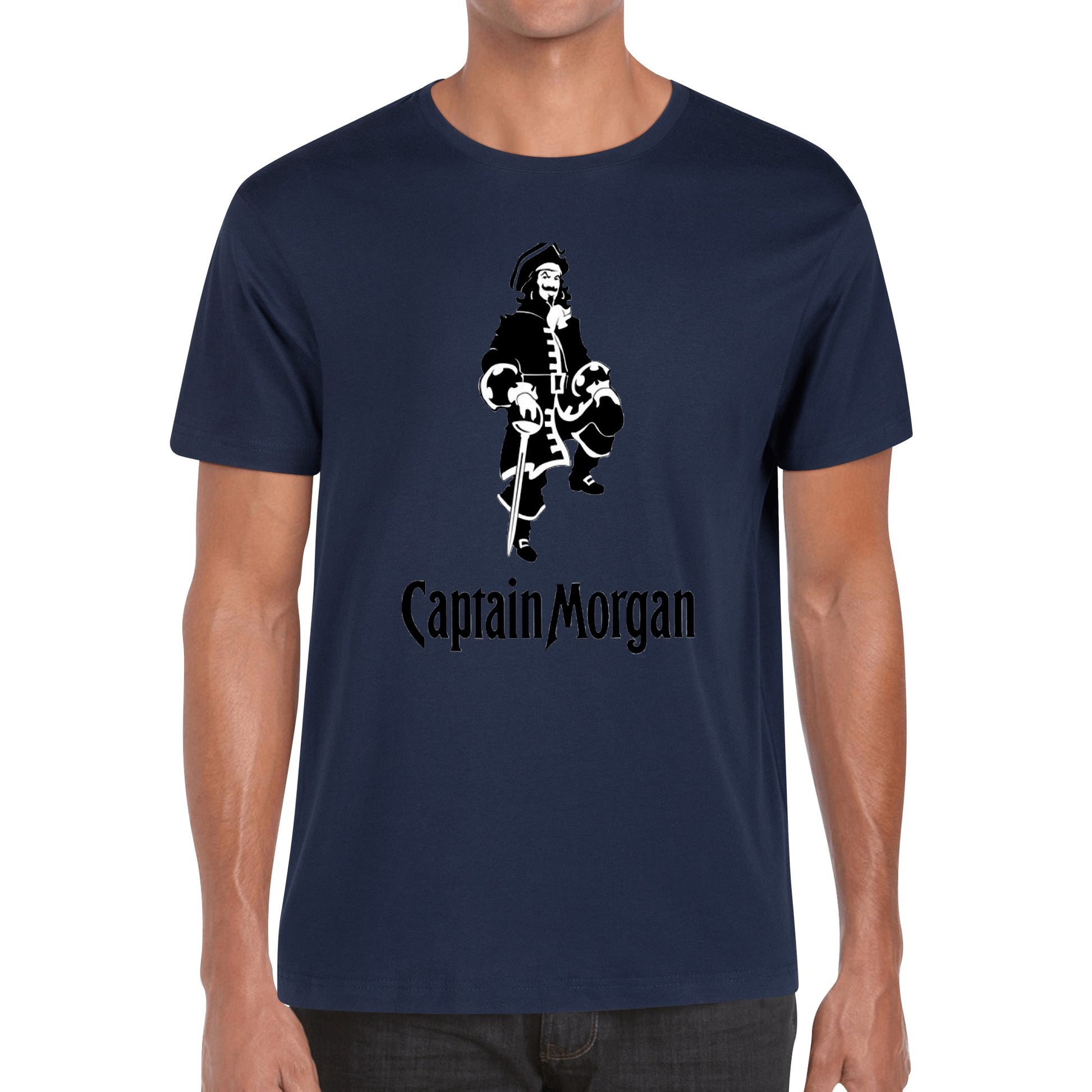 T-Shirt Capitain Morgan logo DrinkandArt