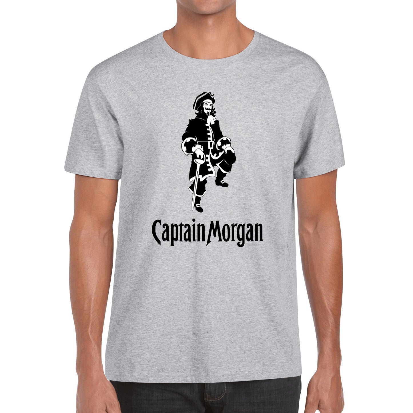 T-Shirt Capitain Morgan logo DrinkandArt