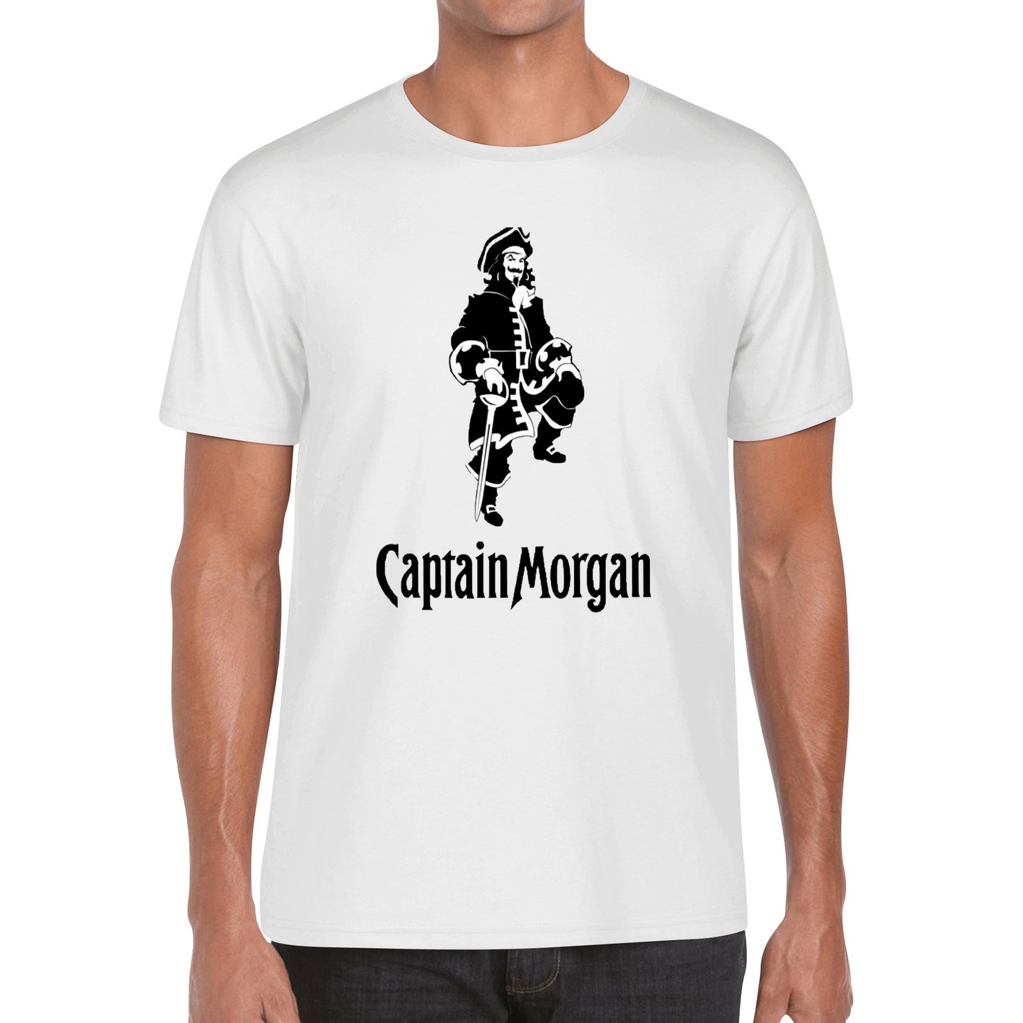 T-Shirt Capitain Morgan logo DrinkandArt