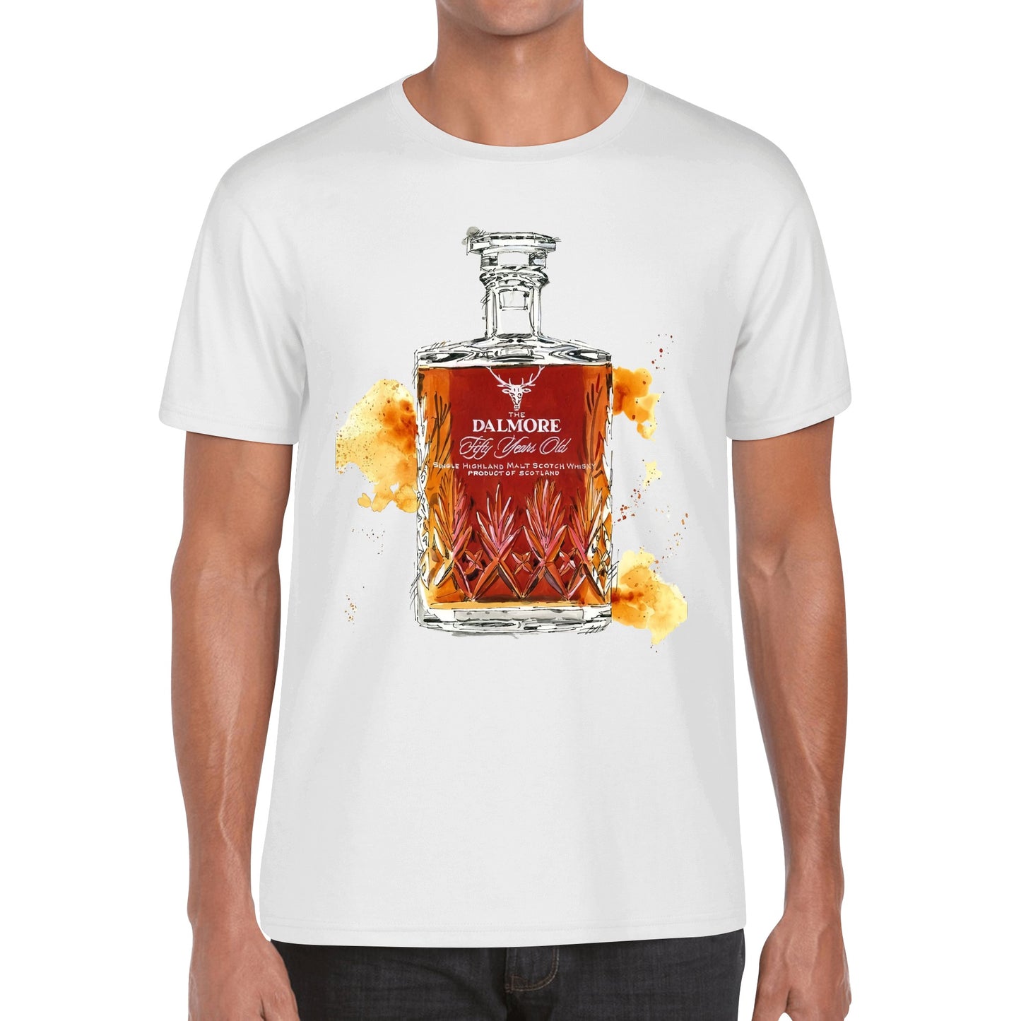 T-Shirt Dalmore watercolor DrinkandArt