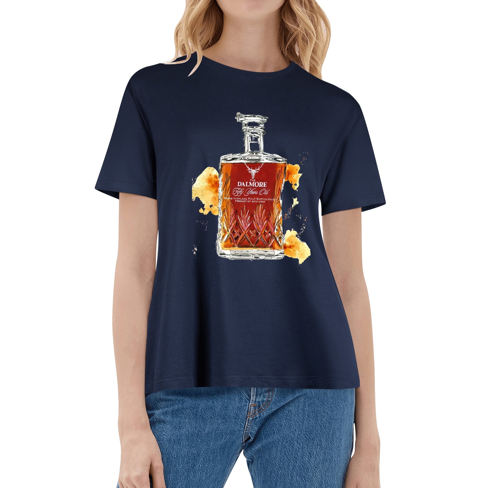 T-Shirt Dalmore watercolor DrinkandArt