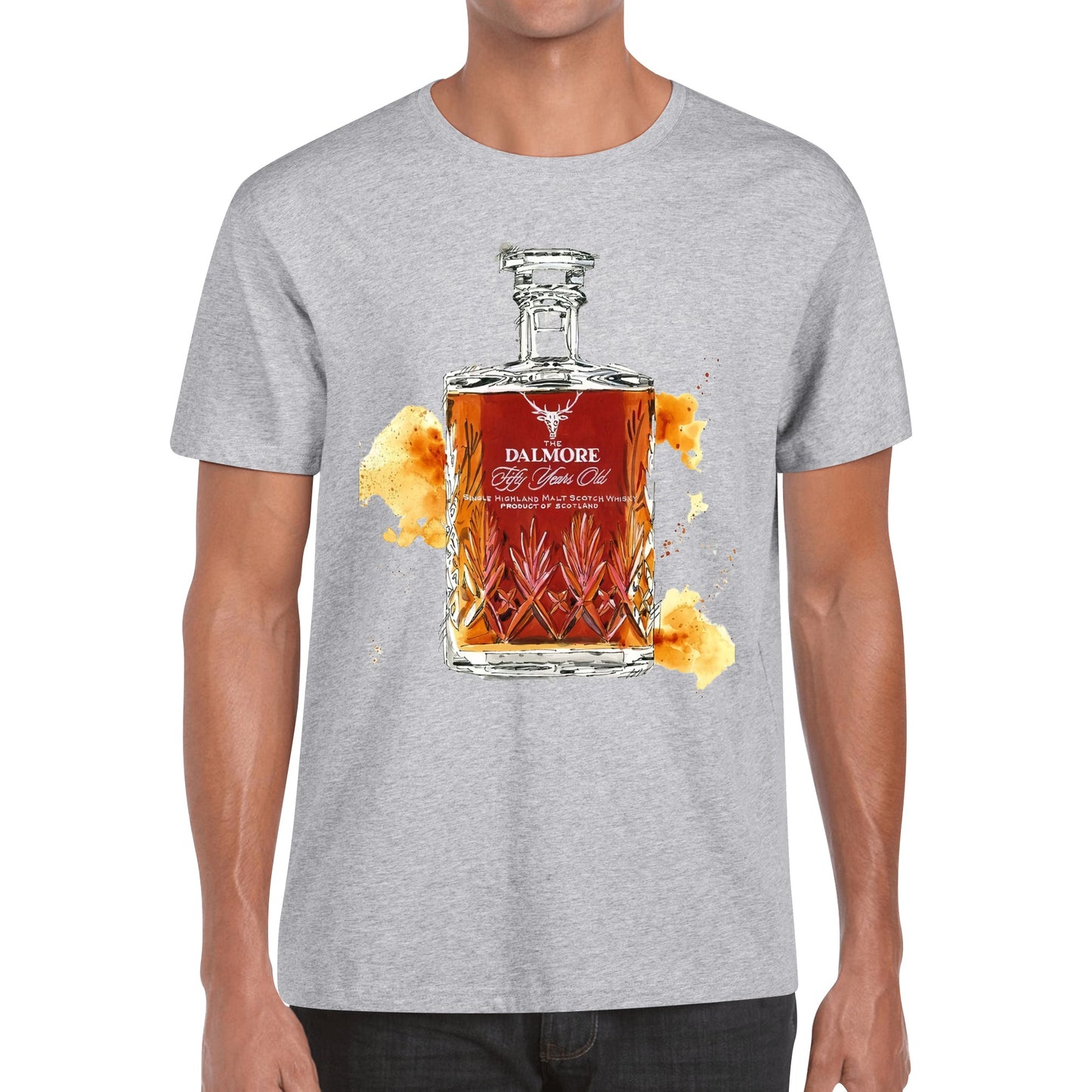 T-Shirt Dalmore watercolor DrinkandArt