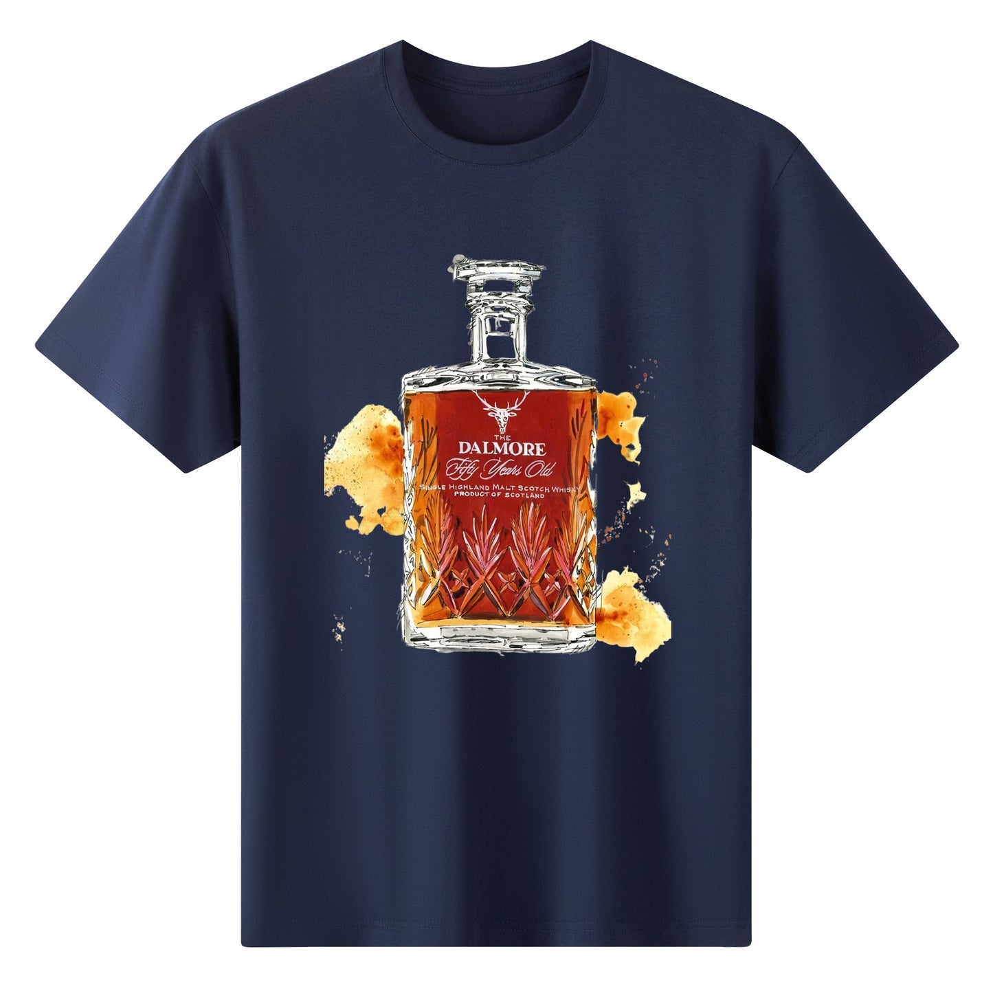 T-Shirt Dalmore watercolor DrinkandArt