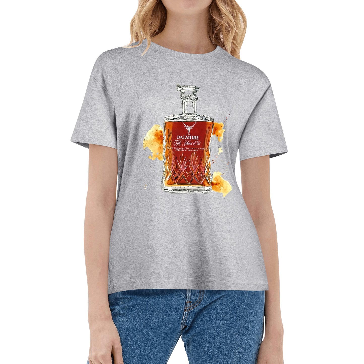 T-Shirt Dalmore watercolor DrinkandArt