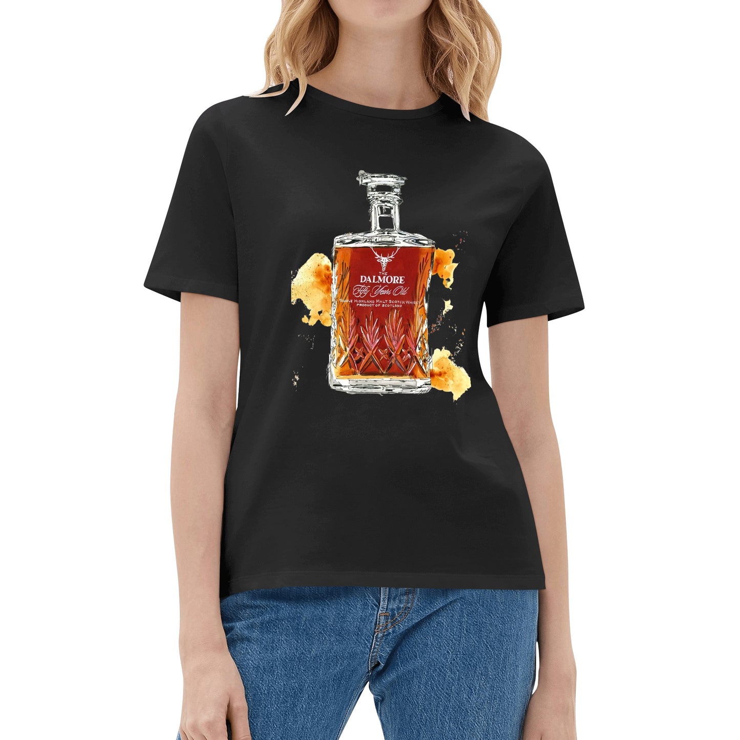 T-Shirt Dalmore watercolor DrinkandArt