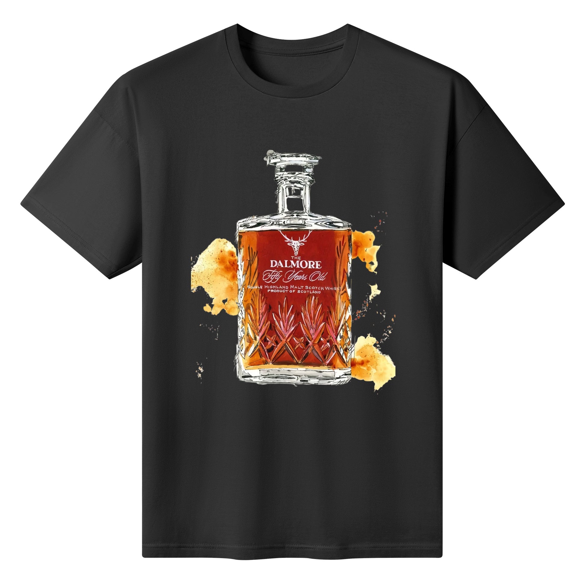 T-Shirt Dalmore watercolor DrinkandArt