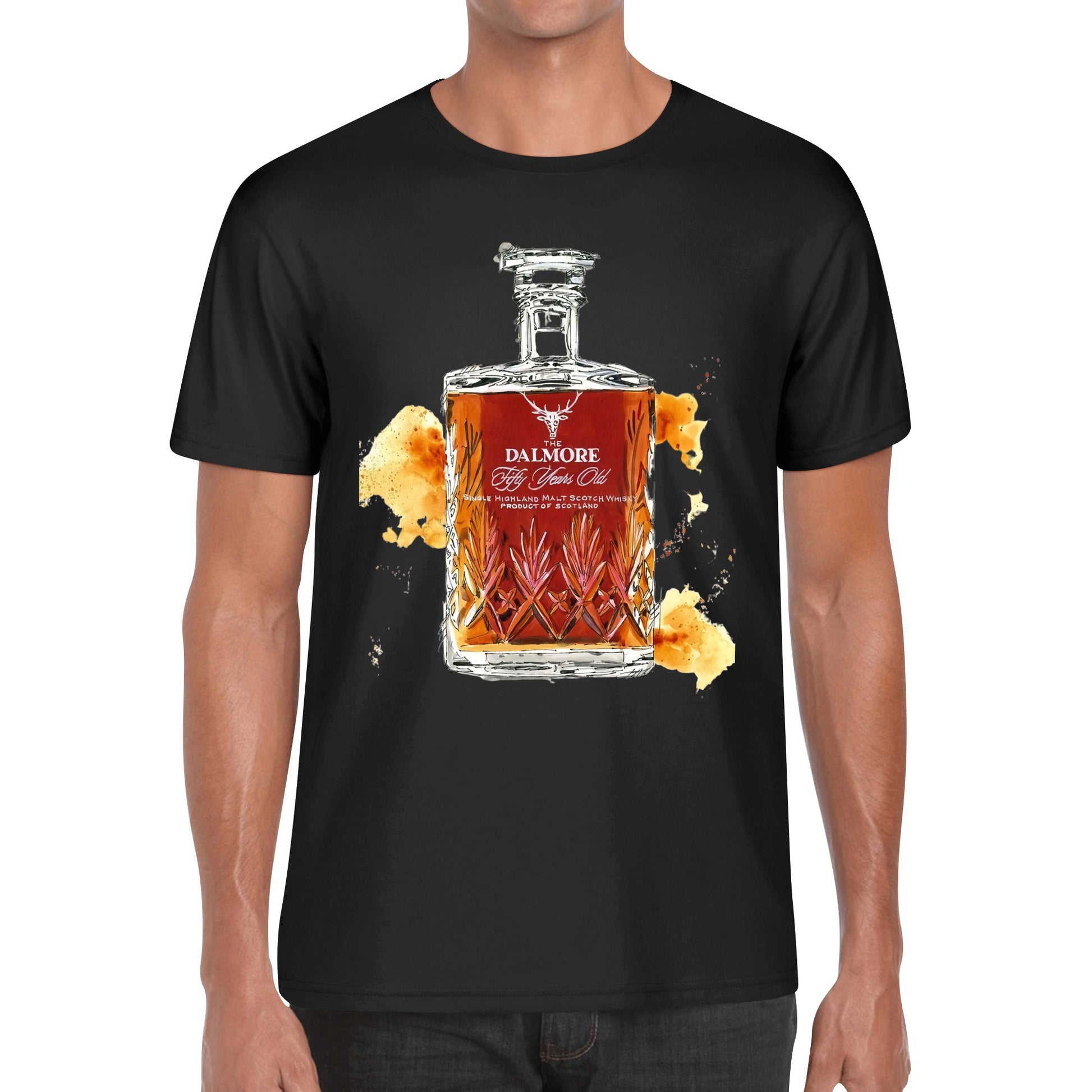 T-Shirt Dalmore watercolor DrinkandArt