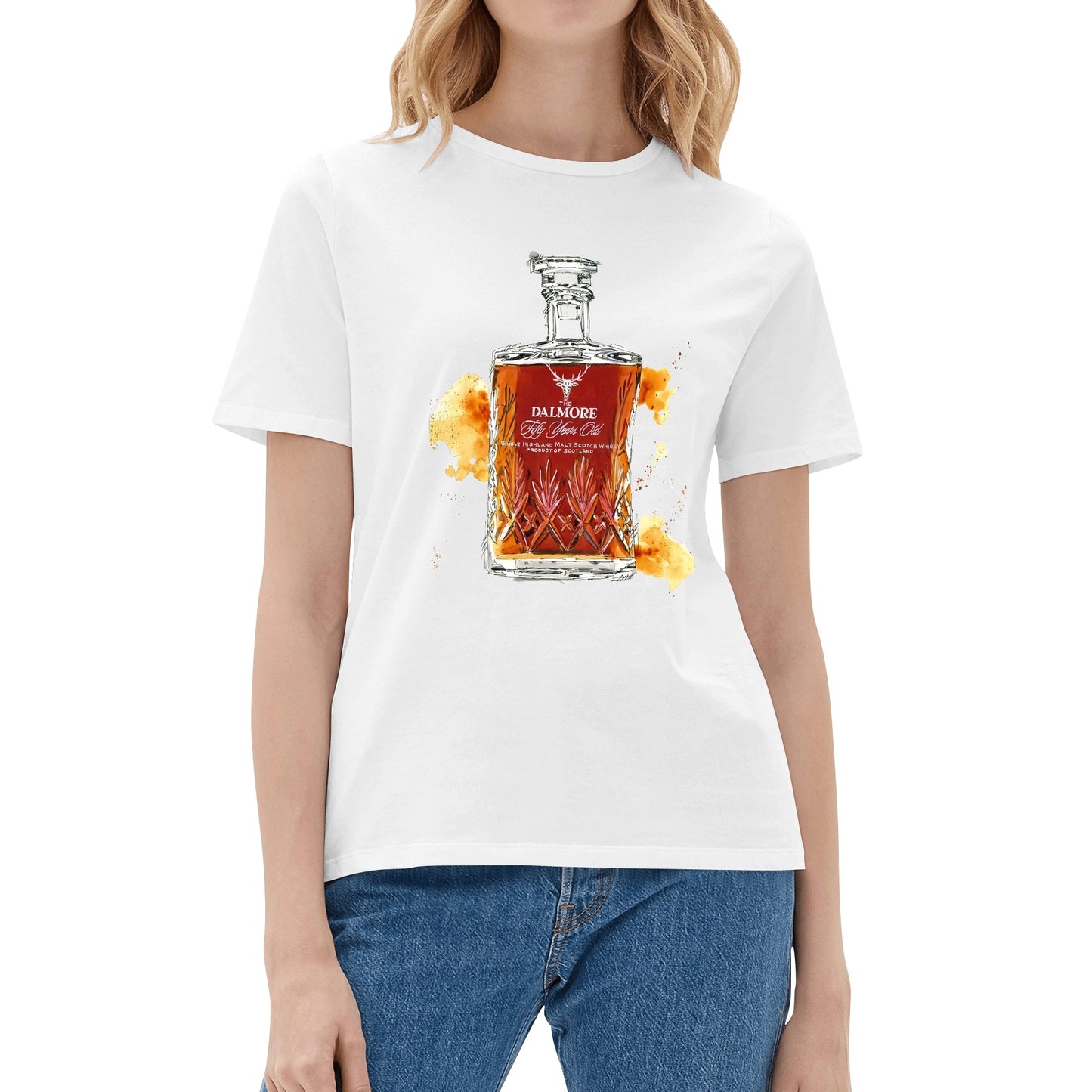 T-Shirt Dalmore watercolor DrinkandArt