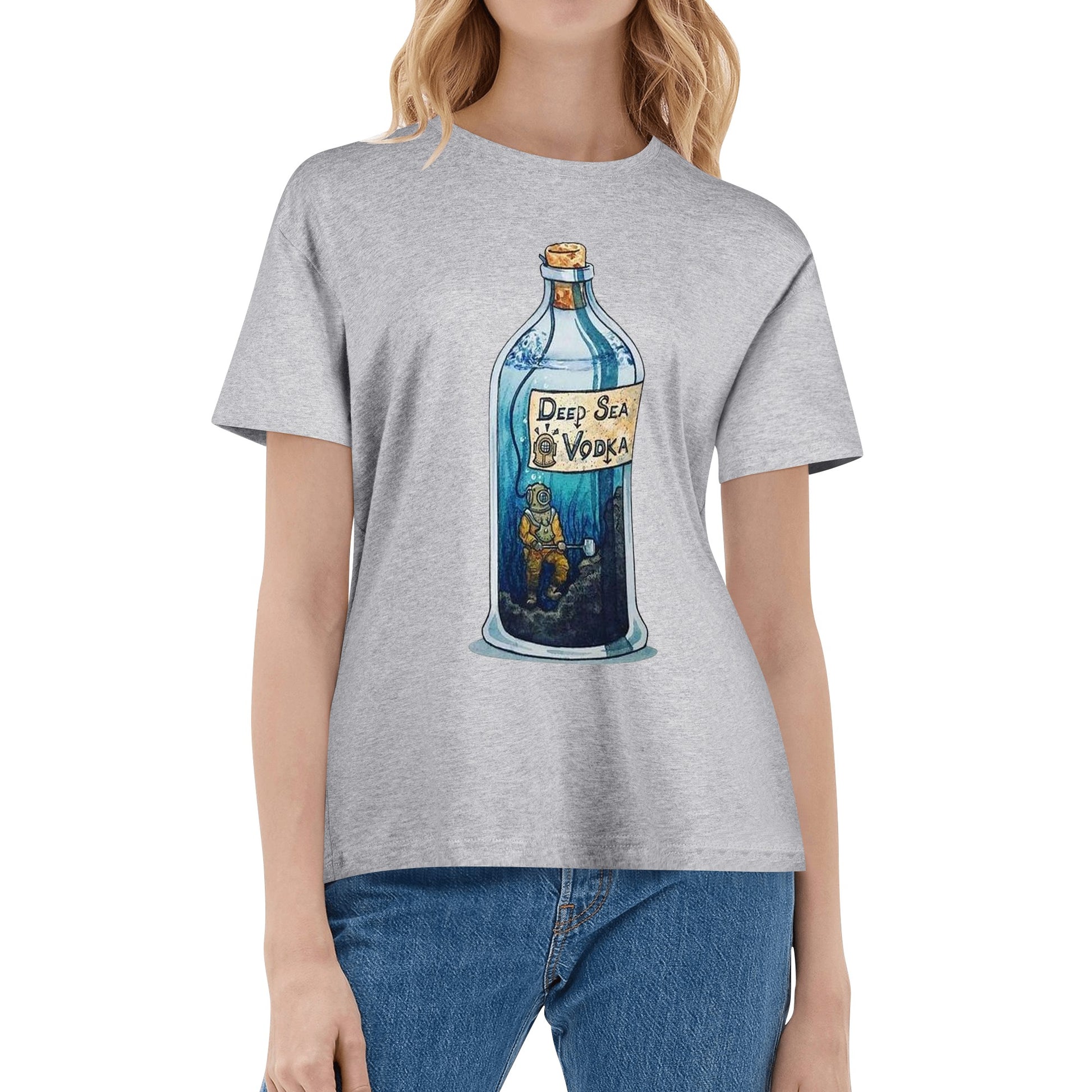 T-Shirt Deep Sea Vodka art DrinkandArt