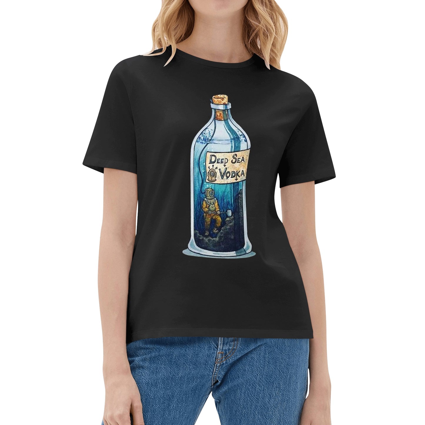 T-Shirt Deep Sea Vodka art DrinkandArt