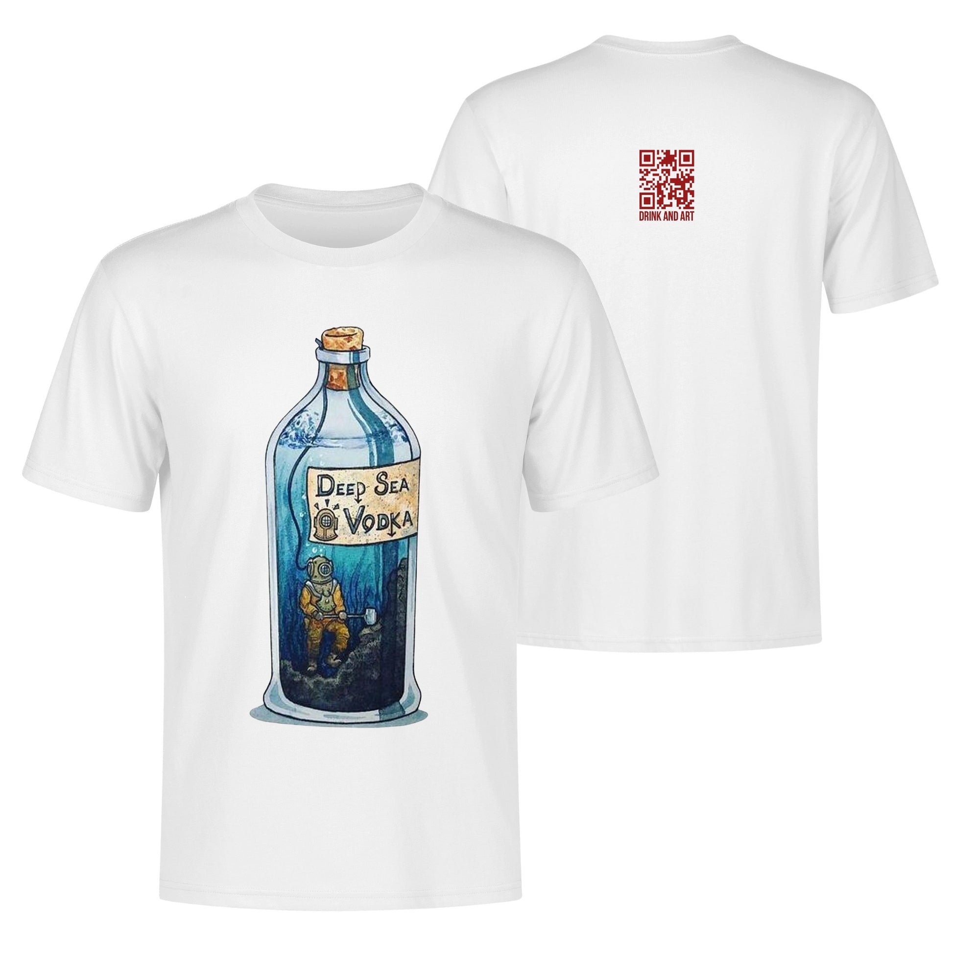 T-Shirt Deep Sea Vodka art DrinkandArt