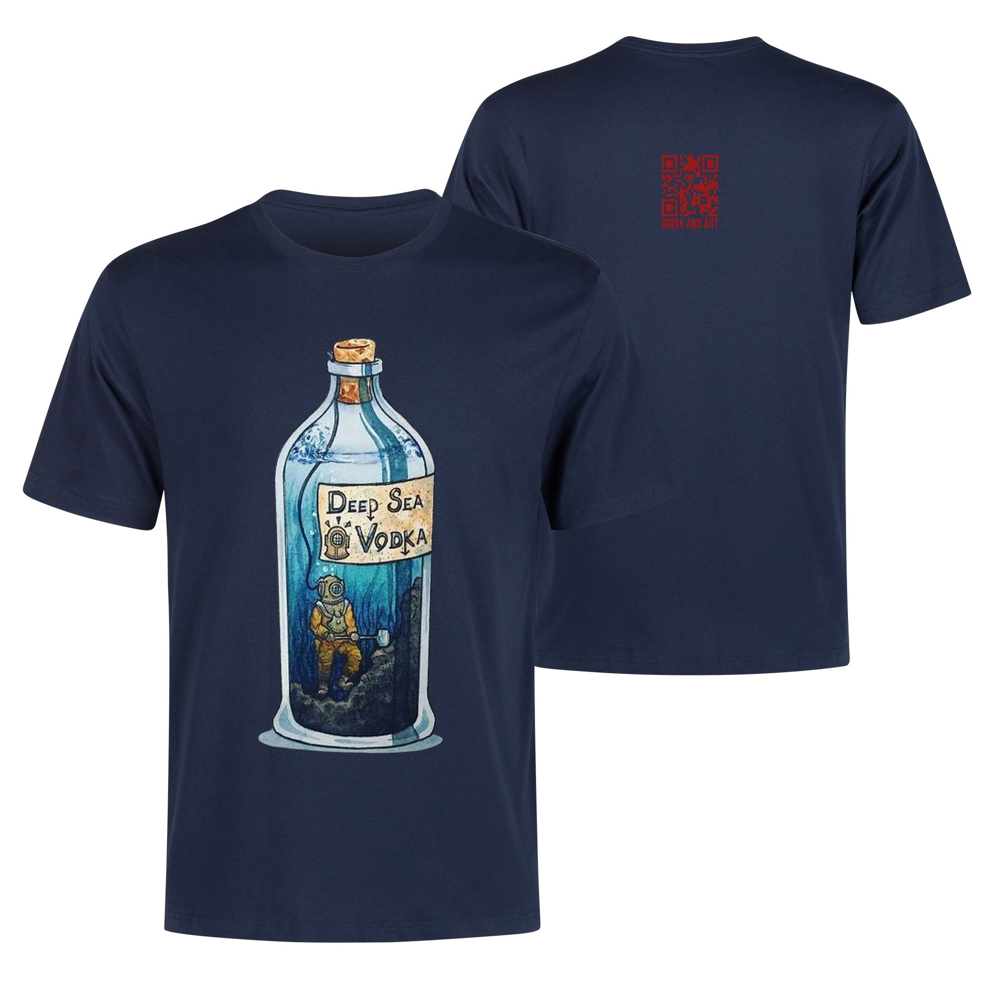 T-Shirt Deep Sea Vodka art DrinkandArt