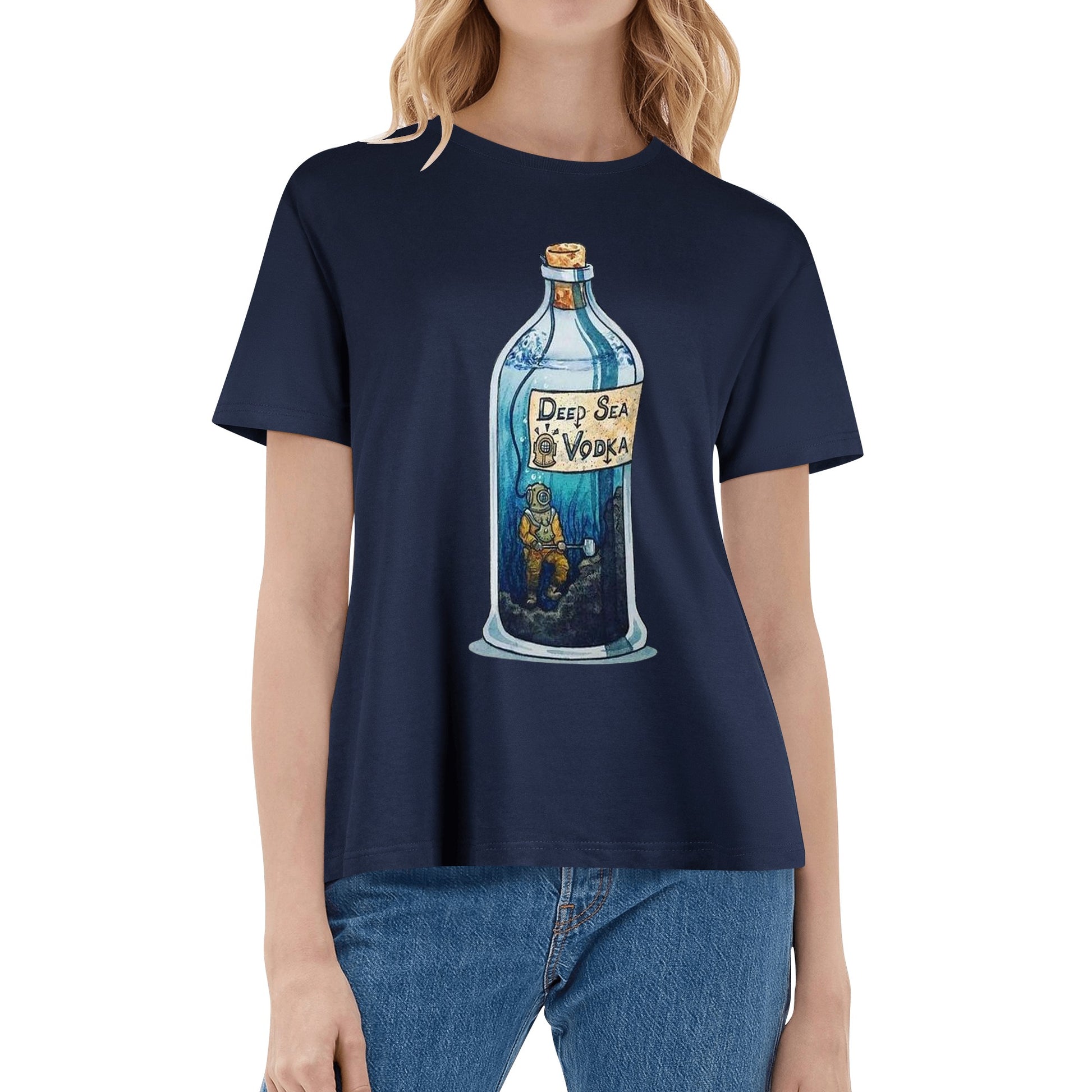 T-Shirt Deep Sea Vodka art DrinkandArt