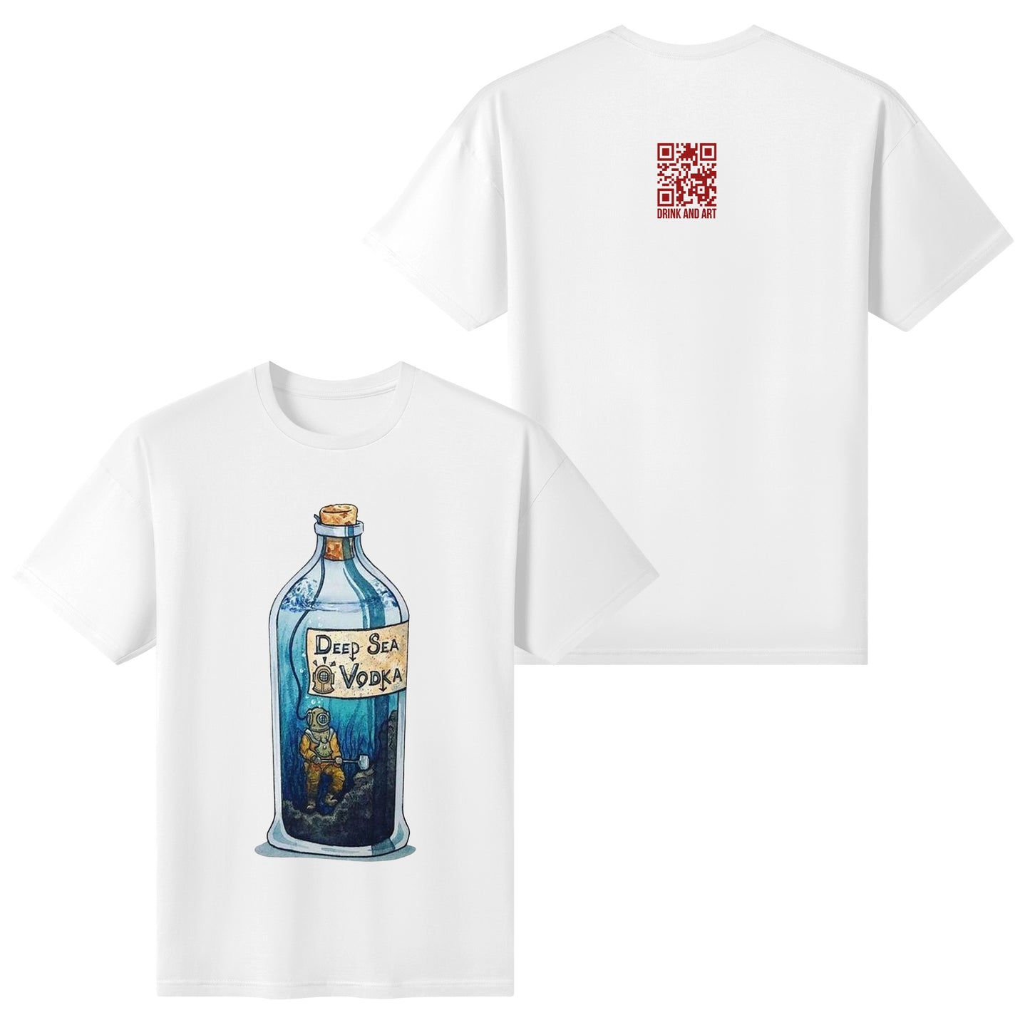 T-Shirt Deep Sea Vodka art DrinkandArt