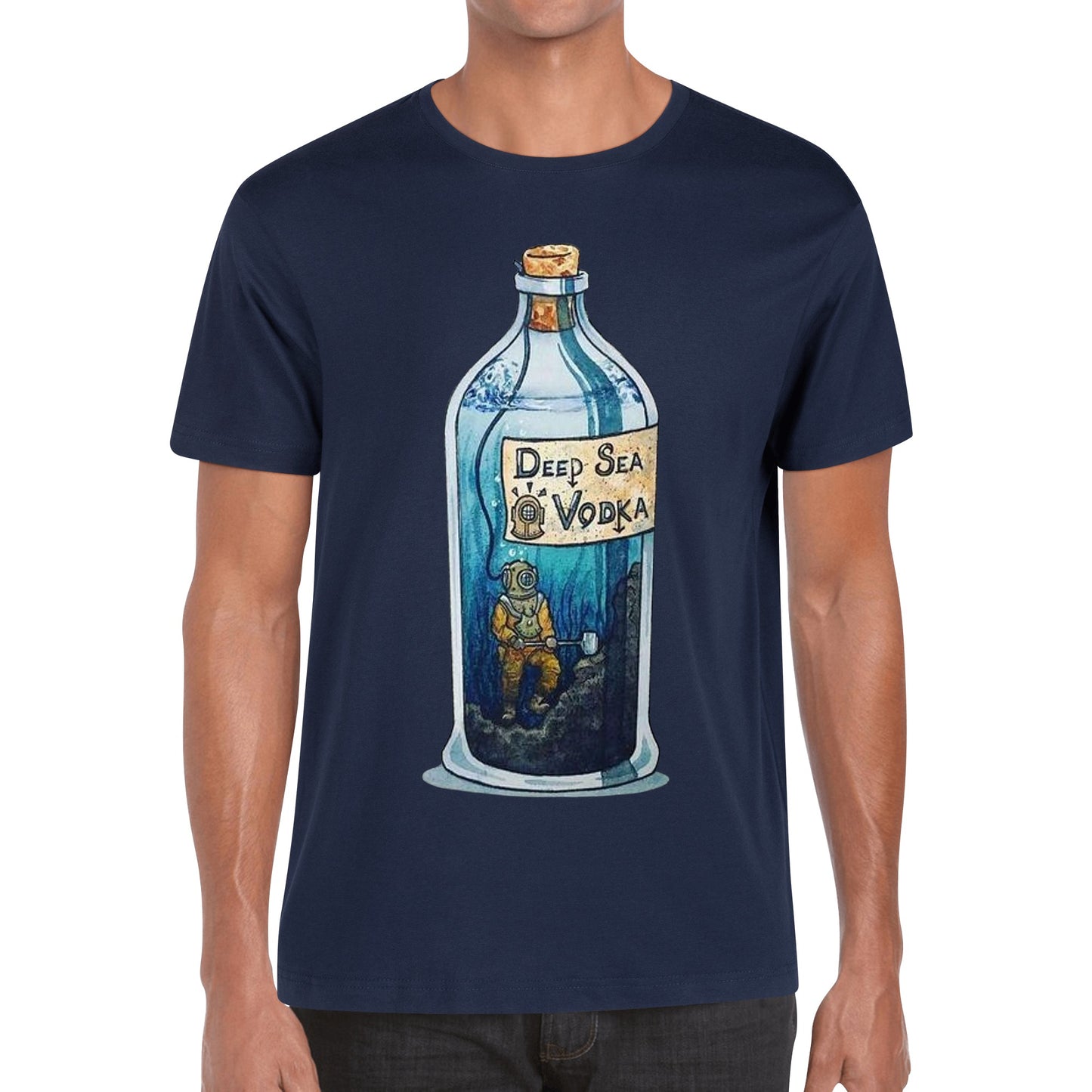 T-Shirt Deep Sea Vodka art DrinkandArt