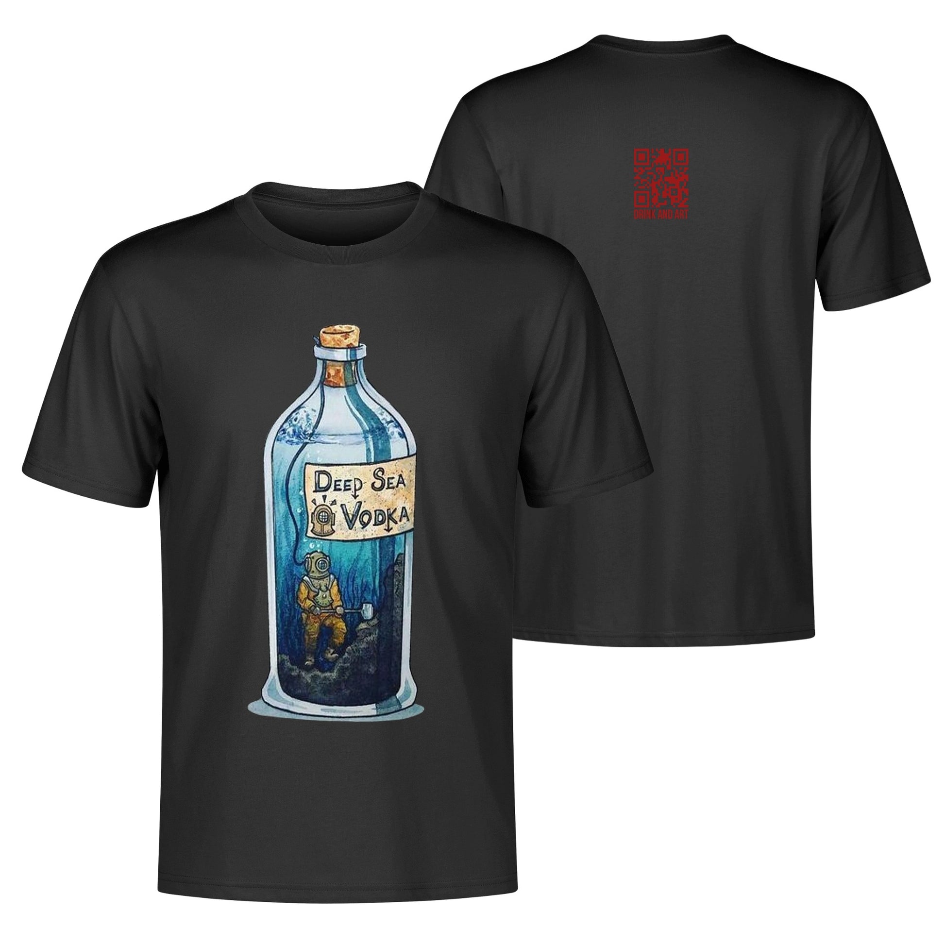 T-Shirt Deep Sea Vodka art DrinkandArt