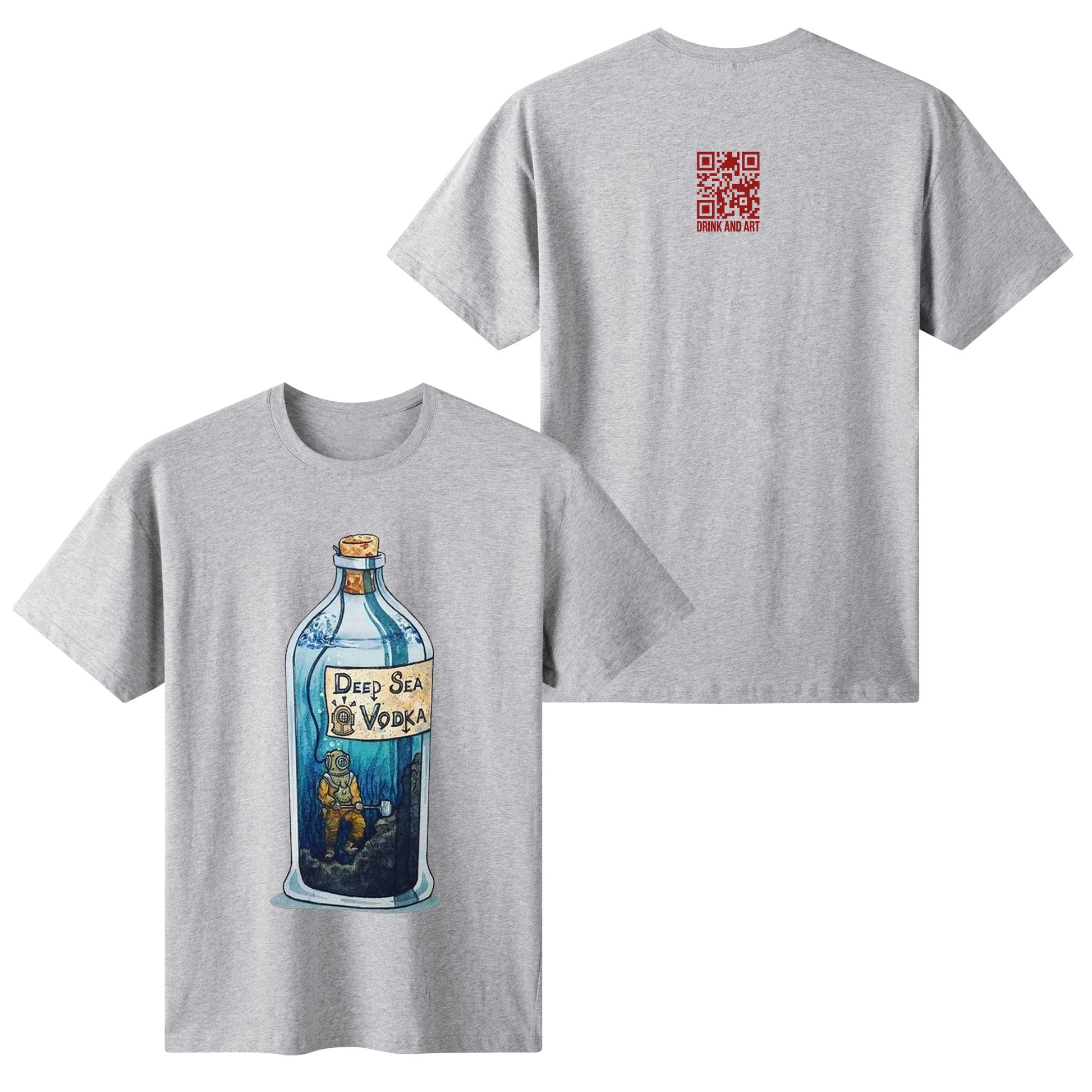 T-Shirt Deep Sea Vodka art DrinkandArt