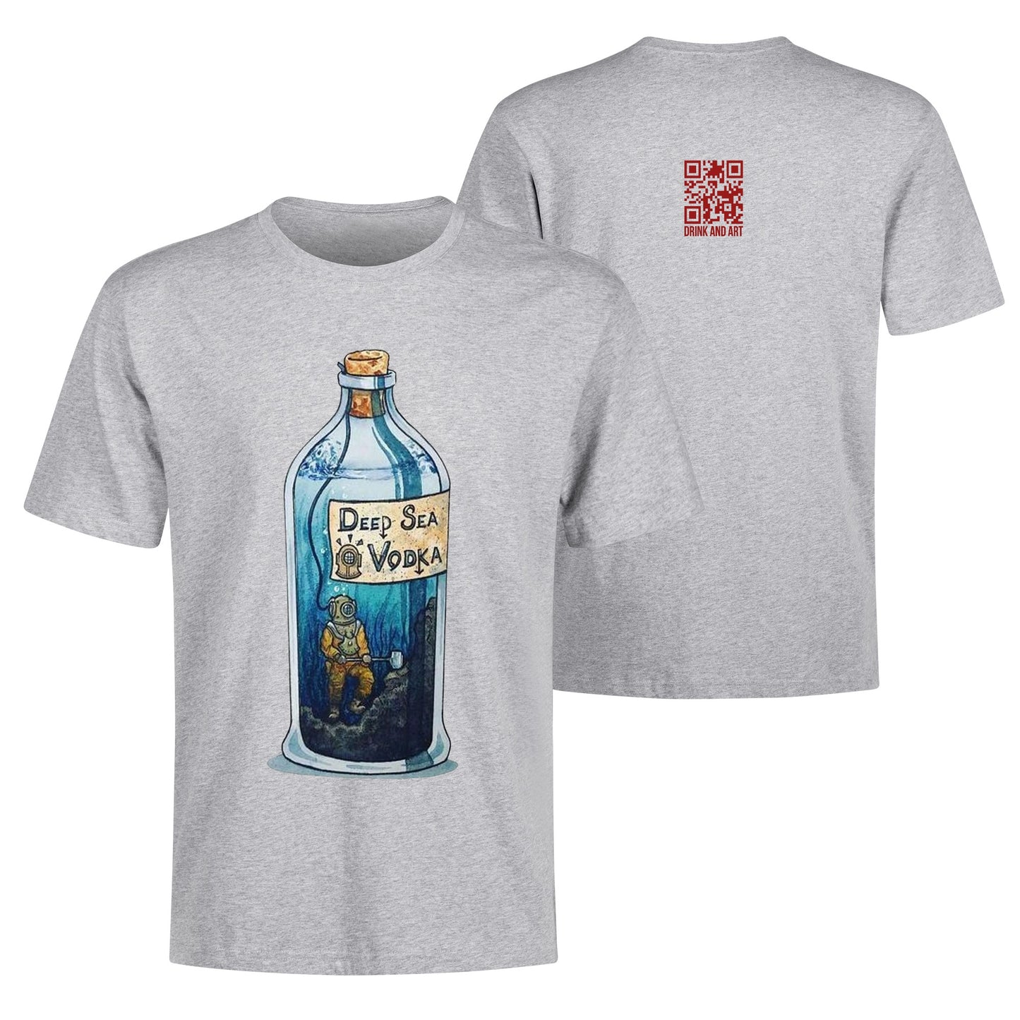 T-Shirt Deep Sea Vodka art DrinkandArt