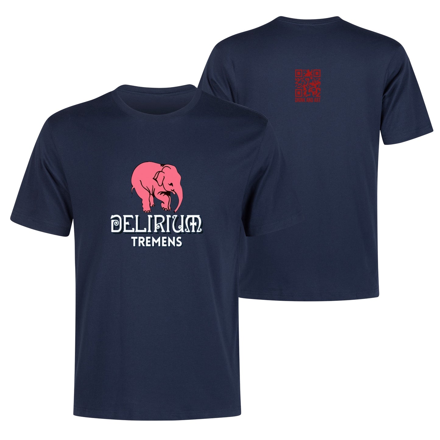 T-Shirt Delirium Tremens logo art DrinkandArt