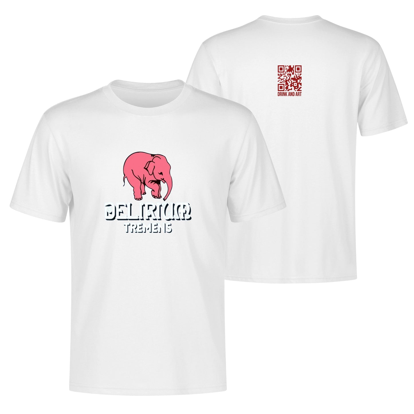 T-Shirt Delirium Tremens logo art DrinkandArt